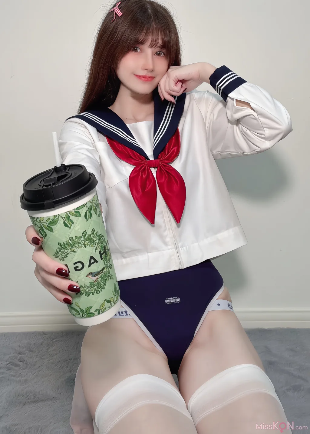 Coser@鹿八岁_ 白丝水手服