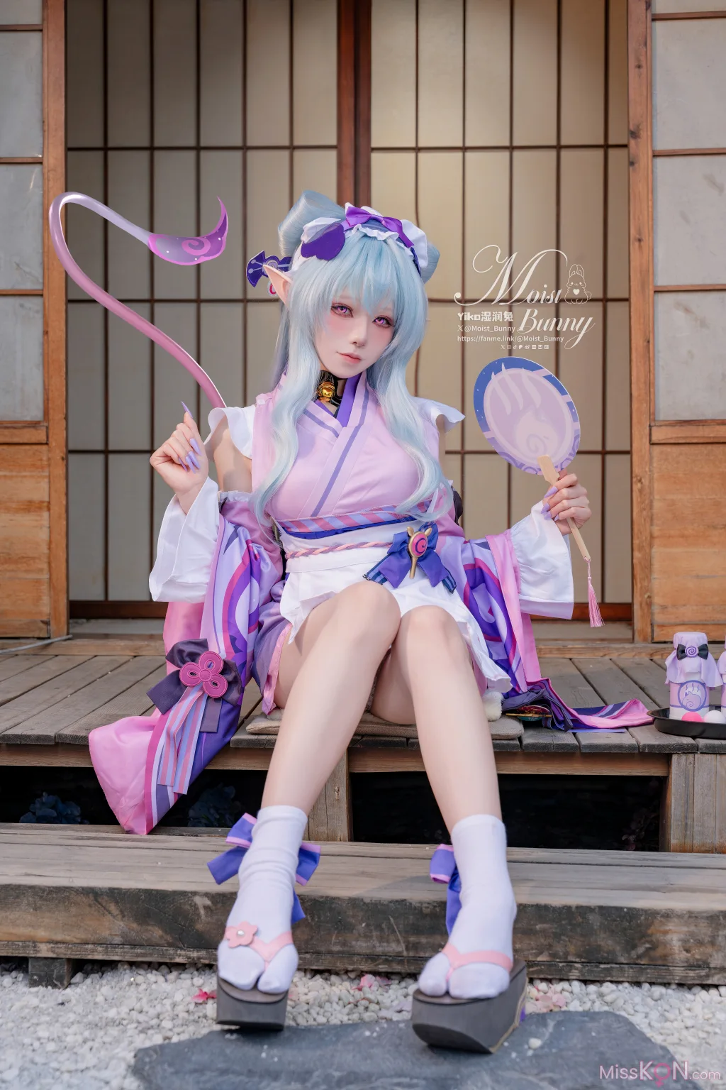 Coser@黏黏团子兔_ 05月作品『浮枕朝颜-梦见月瑞希』 红昭愿