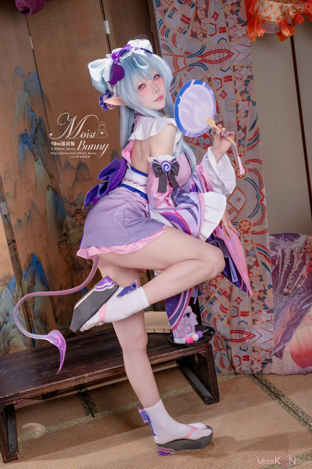Coser@黏黏团子兔_ 05月作品『浮枕朝颜-梦见月瑞希』 红昭愿