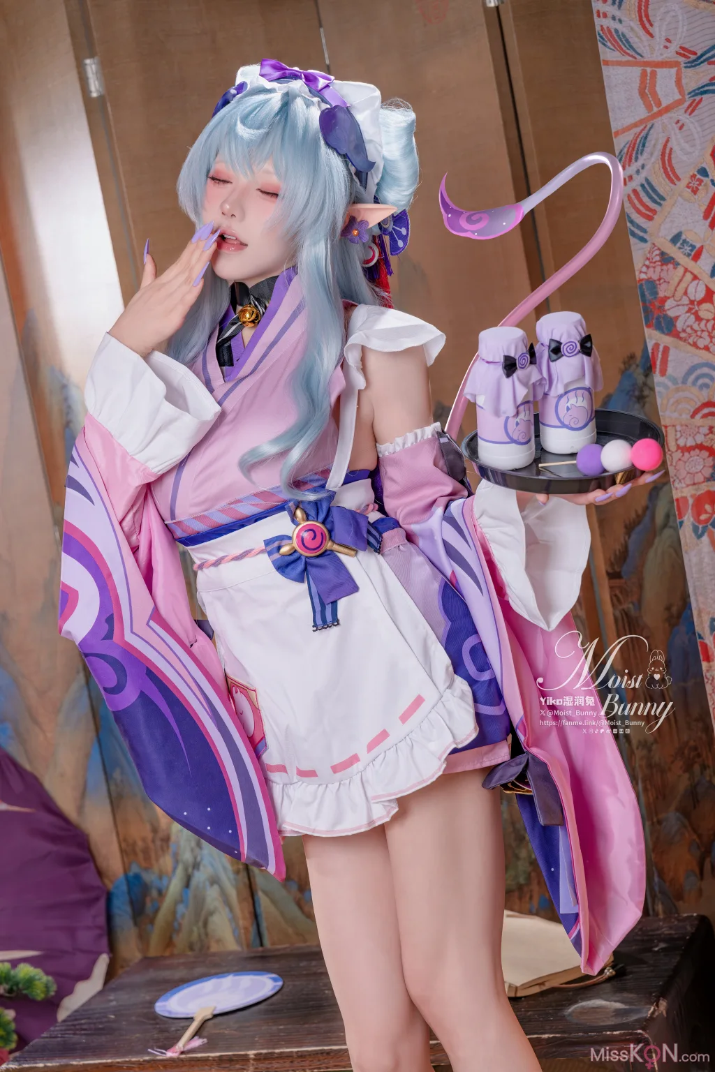 Coser@黏黏团子兔_ 05月作品『浮枕朝颜-梦见月瑞希』 红昭愿
