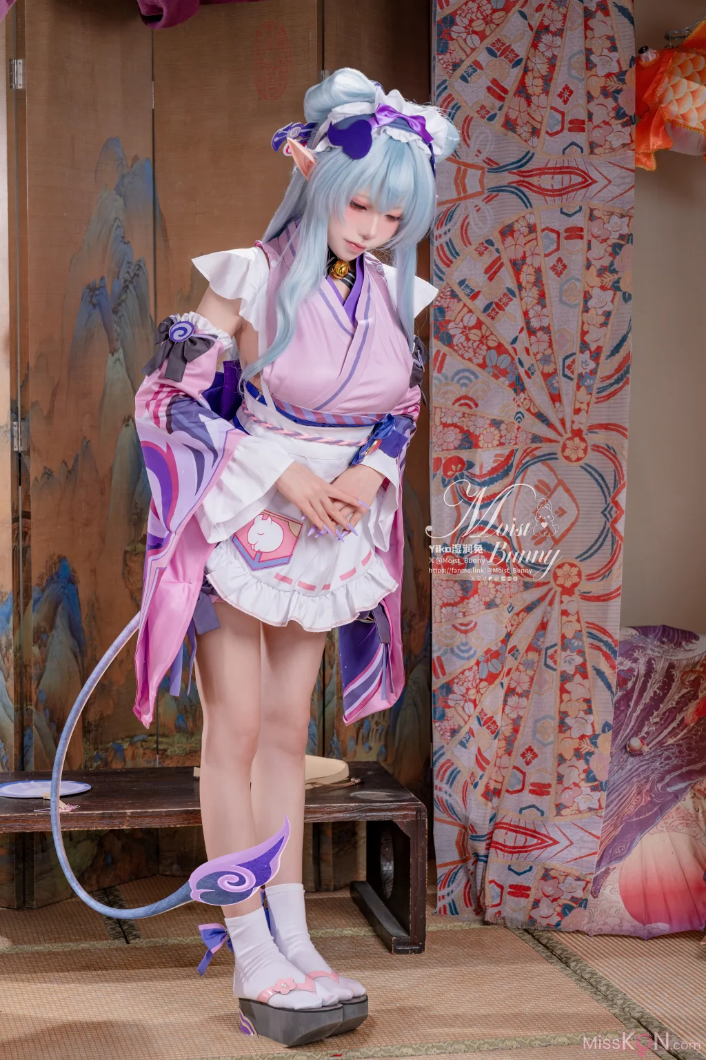 Coser@黏黏团子兔_ 05月作品『浮枕朝颜-梦见月瑞希』 红昭愿