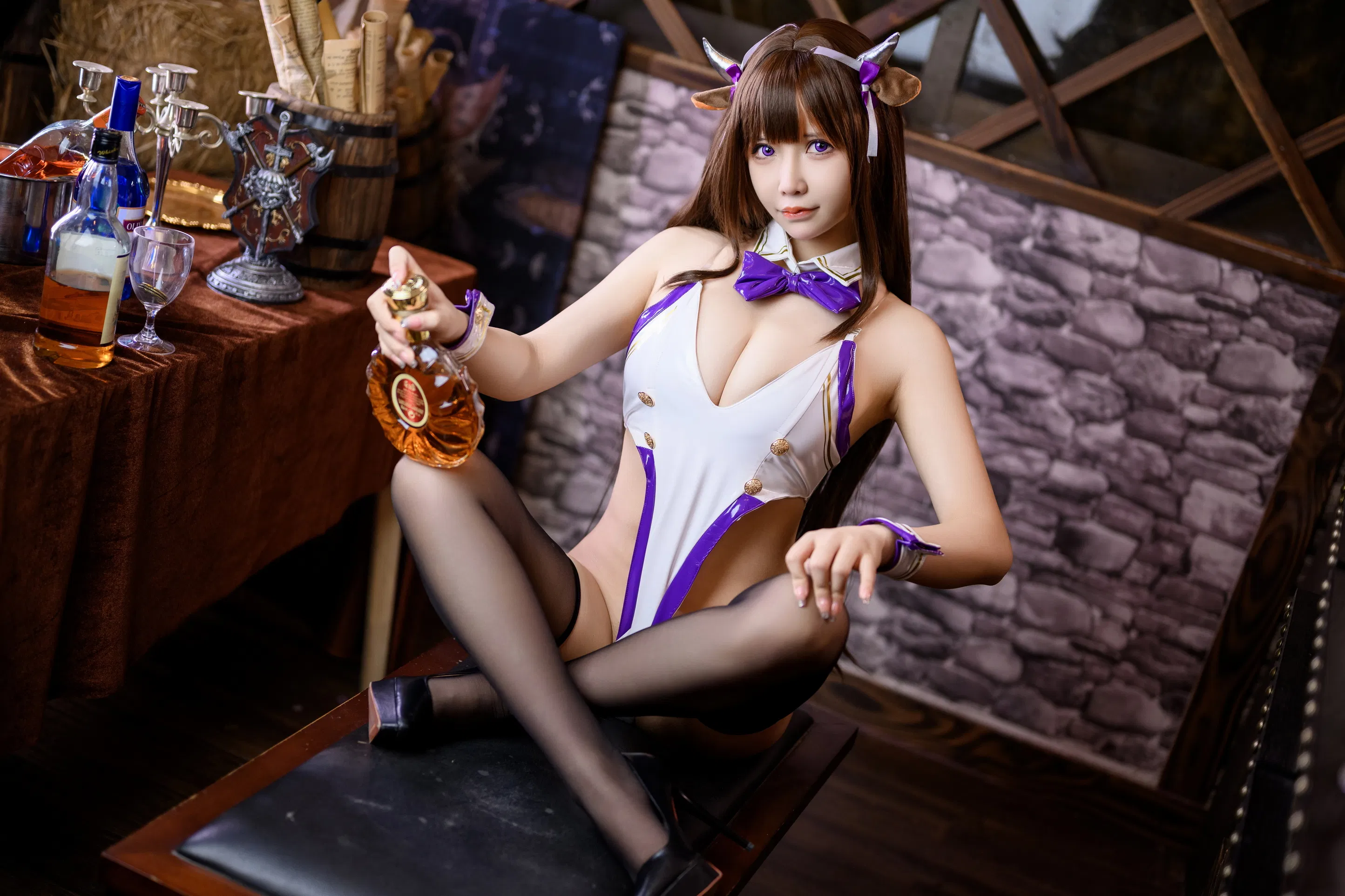 [Cosplay] Baozoumoziaa 抱走莫子aa - Kashino Bunny Girl 樫野兔女郎