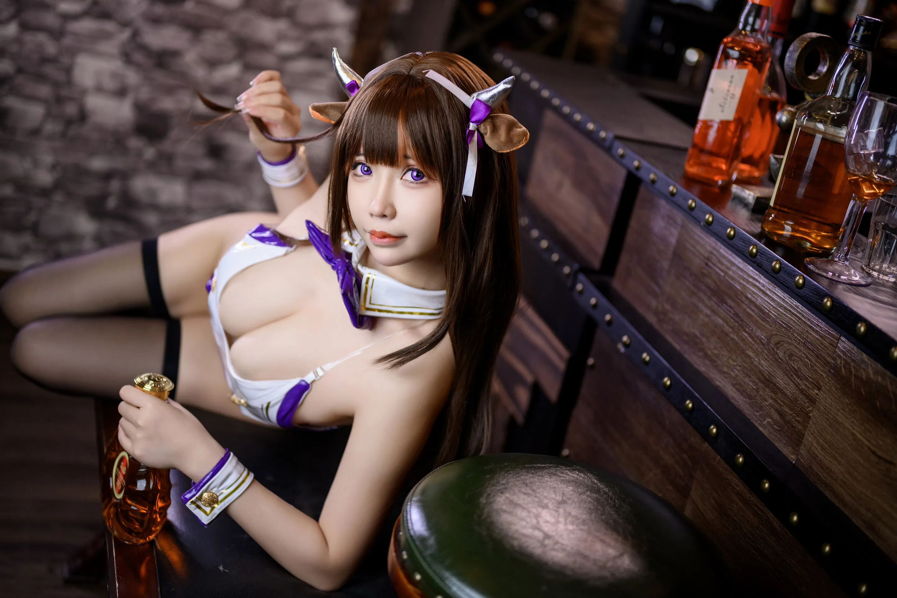 [Cosplay] Baozoumoziaa 抱走莫子aa - Kashino Bunny Girl 樫野兔女郎