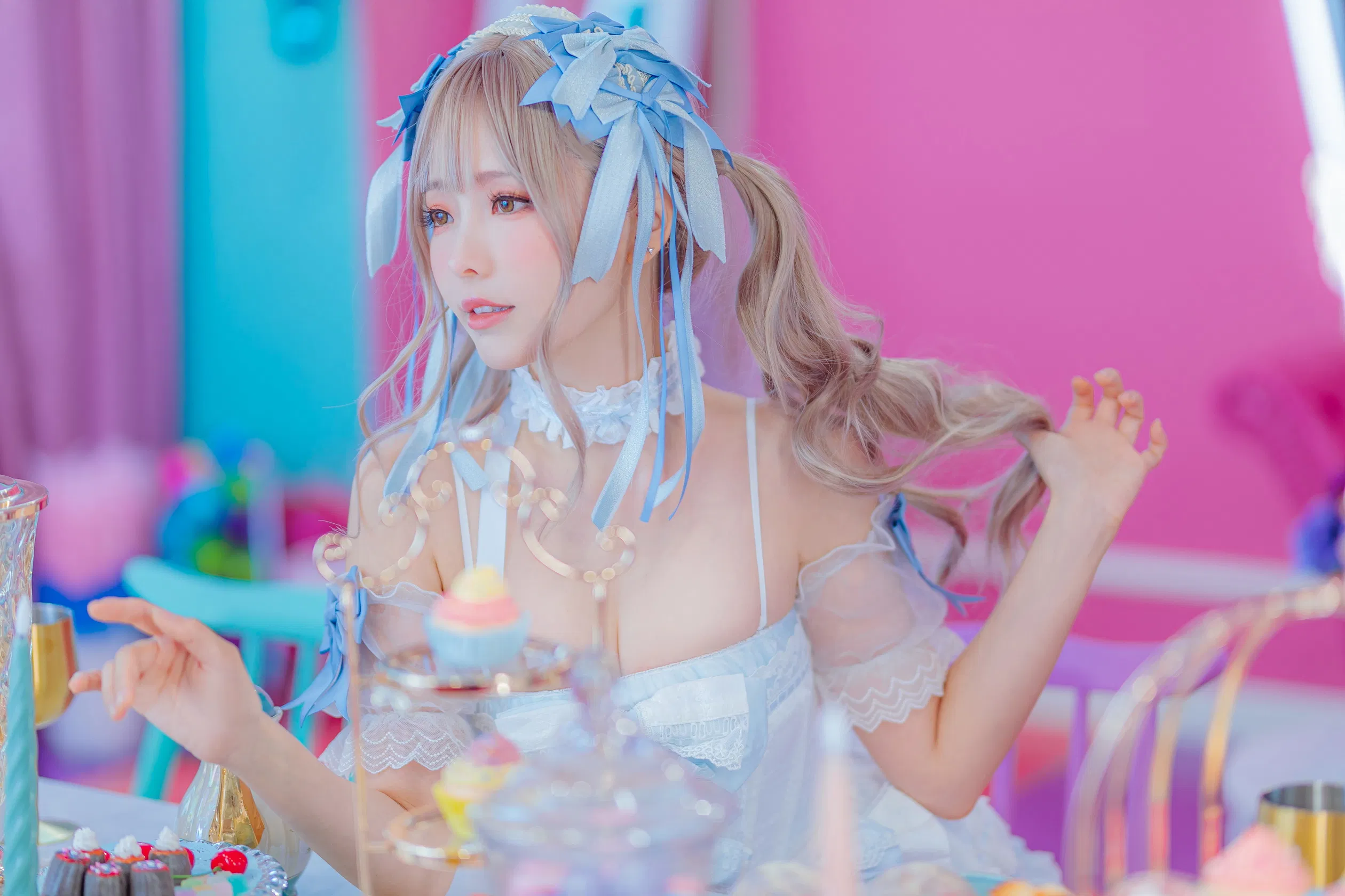 [Cosplay] Ely - Blue Ribbon Dessert 藍絲帶甜點