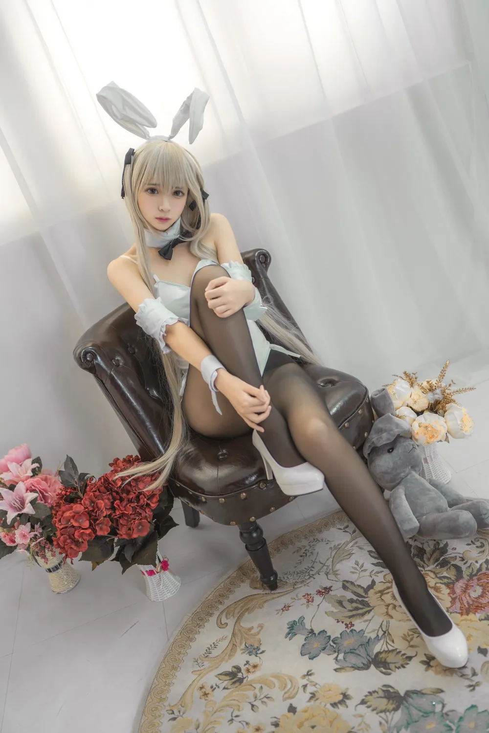 [Cosplay] Fengmaoss 疯猫ss - Bunny Girl 兔女郎