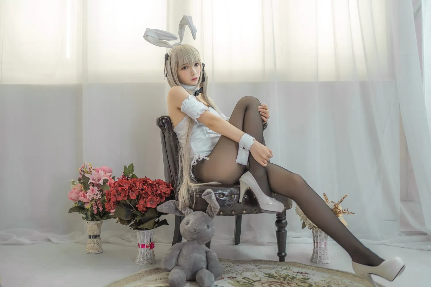 [Cosplay] Fengmaoss 疯猫ss - Bunny Girl 兔女郎