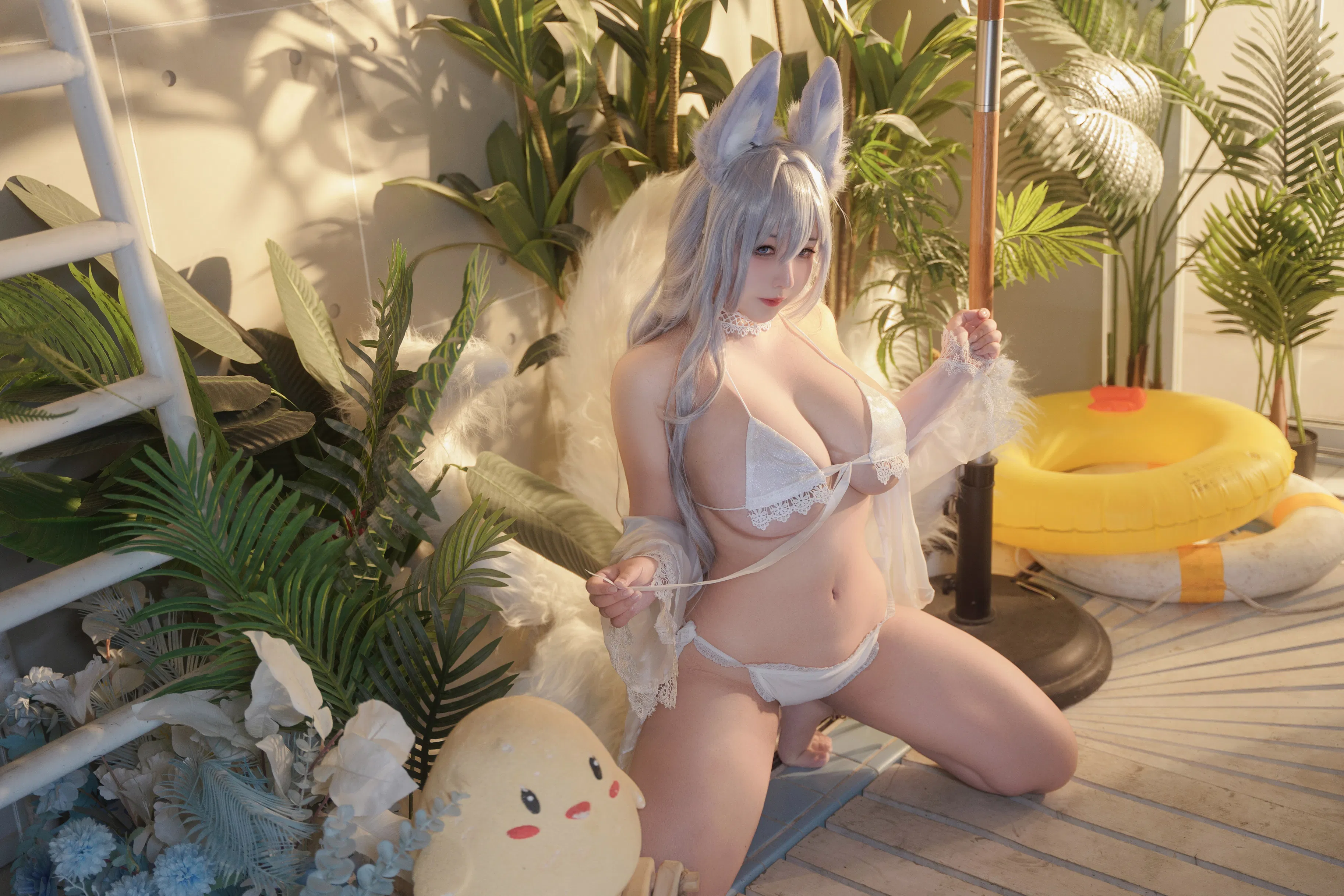 [Cosplay] KANEKO_咔喵 - 碧蓝航线 信浓 泳装水着