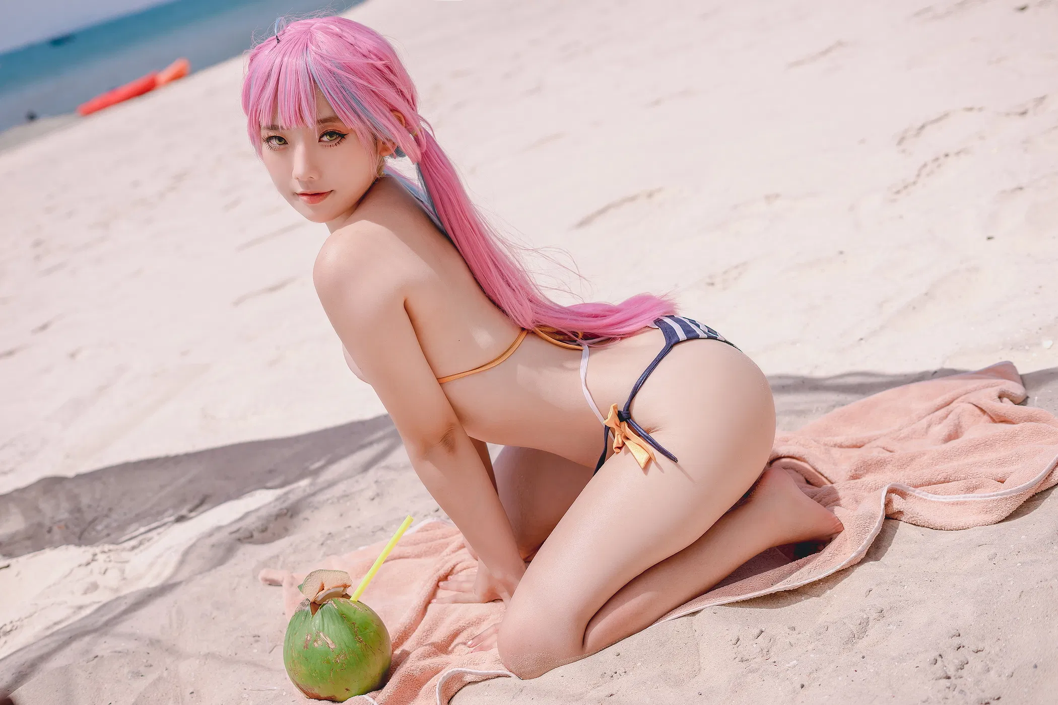 [Cosplay] Messie Huang - Aqua Bikini