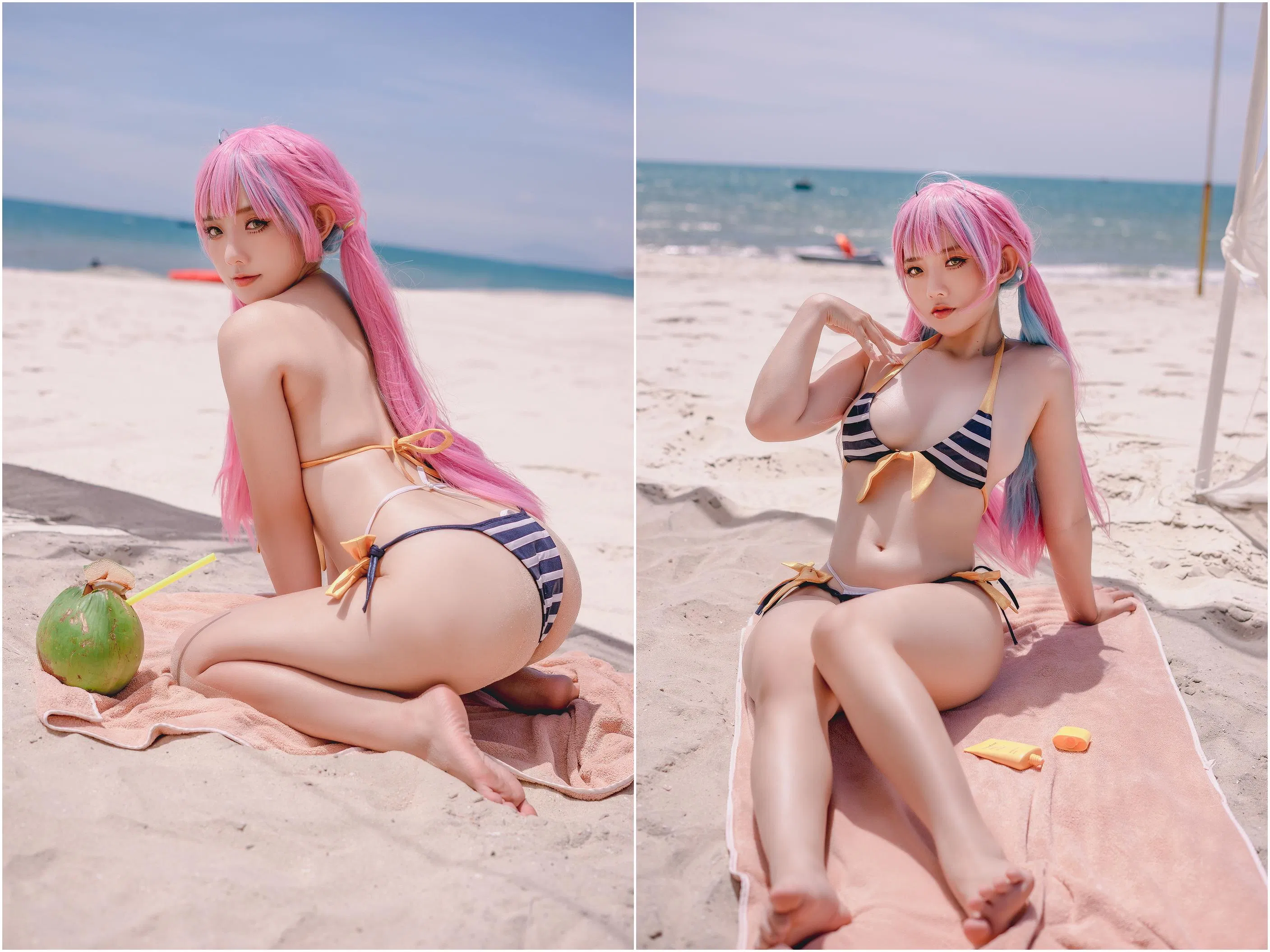 [Cosplay] Messie Huang - Aqua Bikini