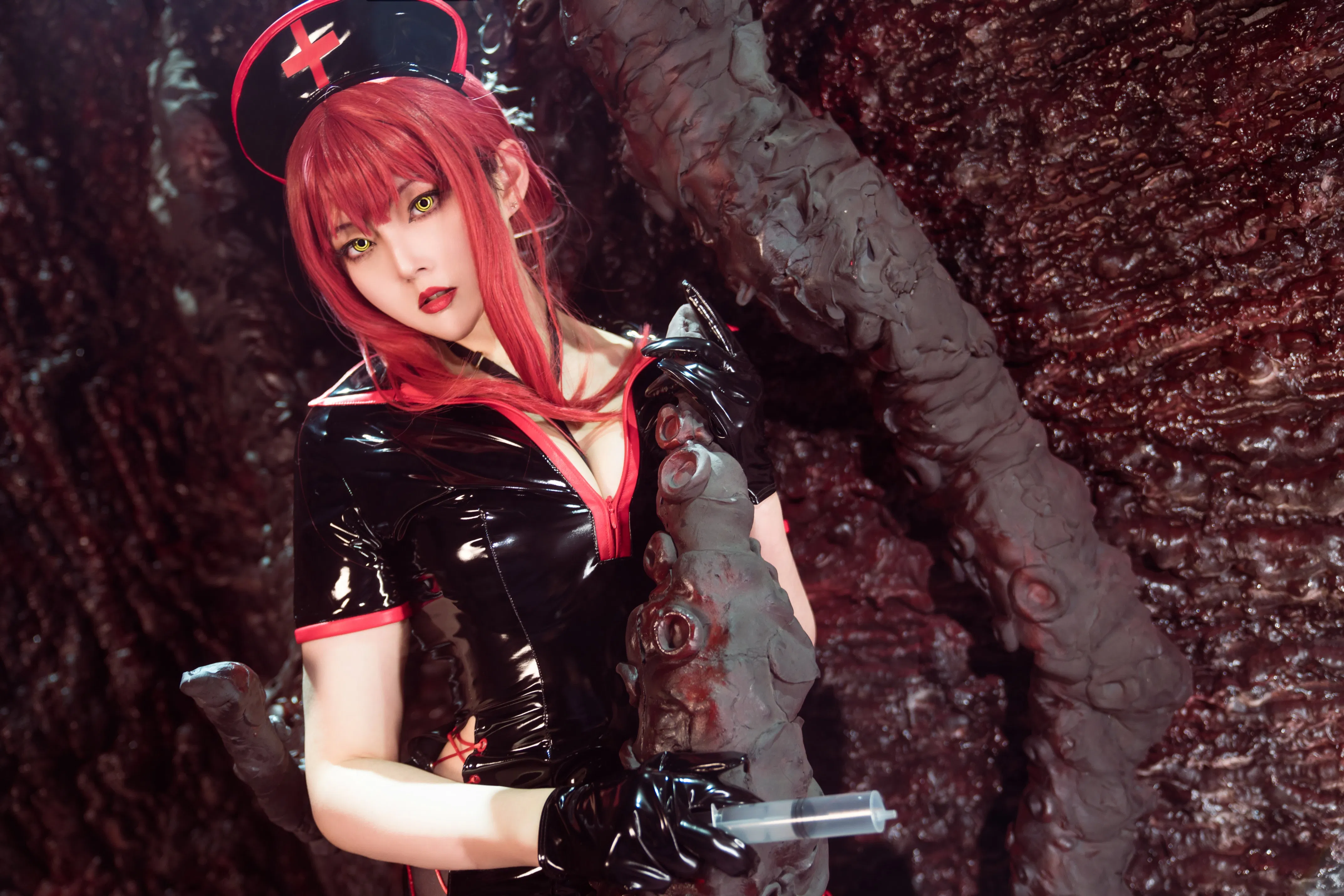 [Cosplay] Natsuko夏夏子 - 玛奇玛护士