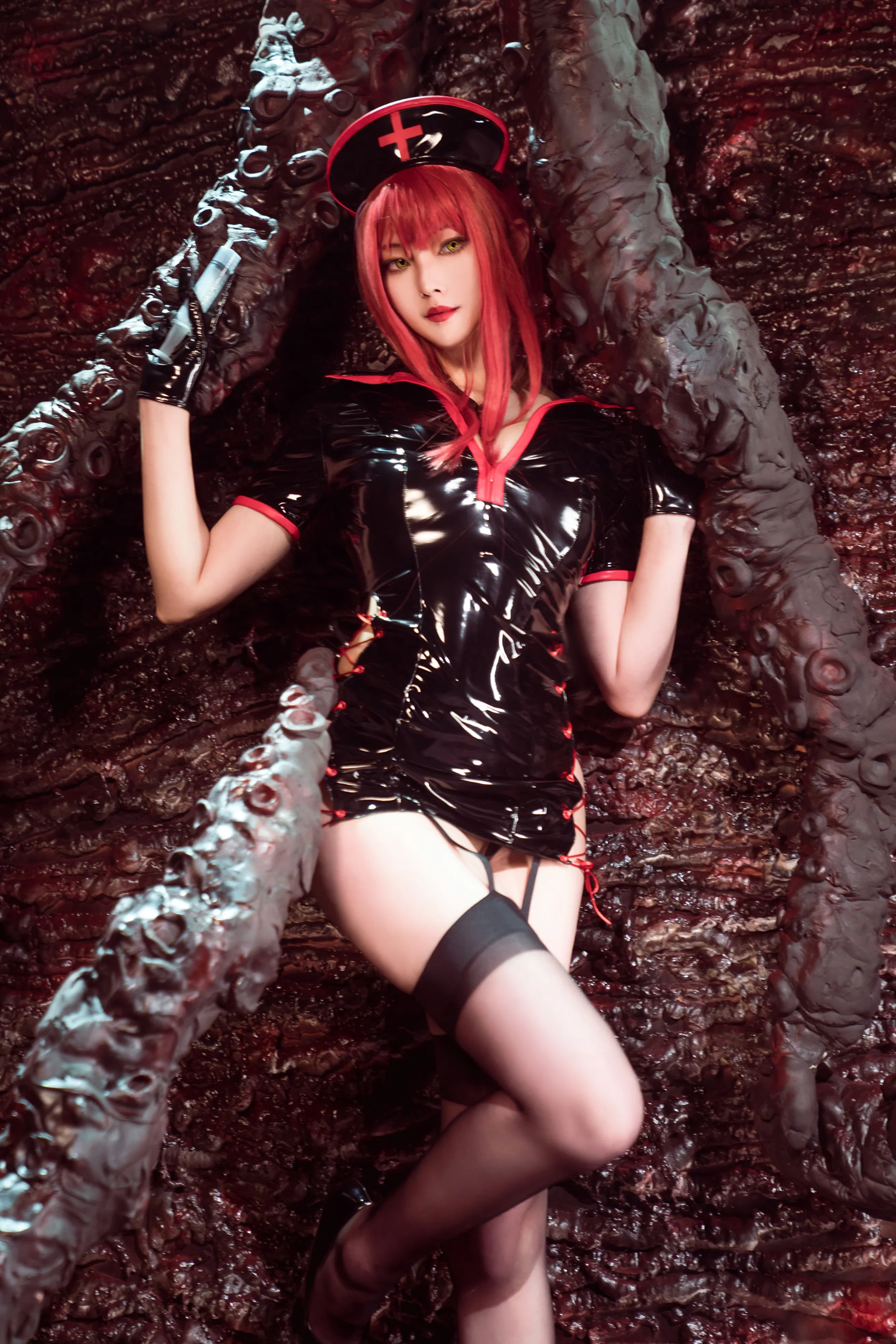 [Cosplay] Natsuko夏夏子 - 玛奇玛护士