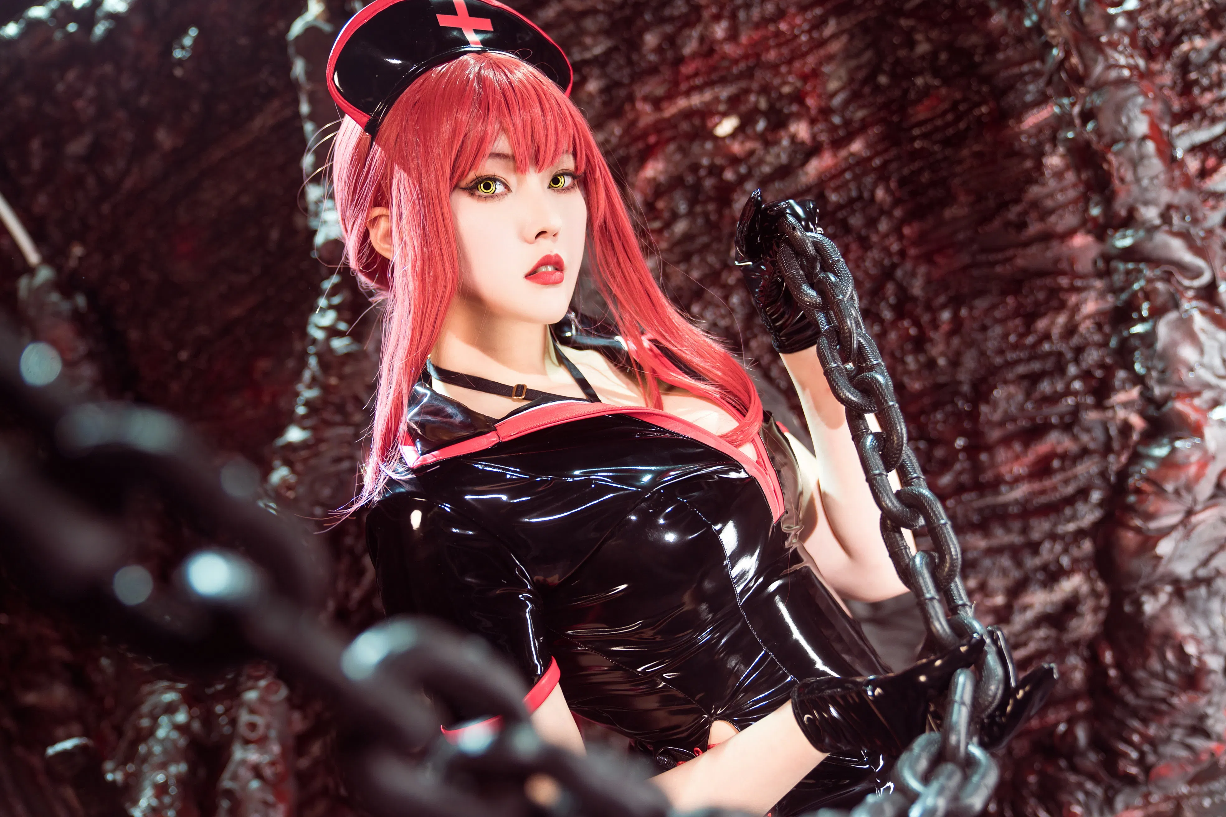 [Cosplay] Natsuko夏夏子 - 玛奇玛护士