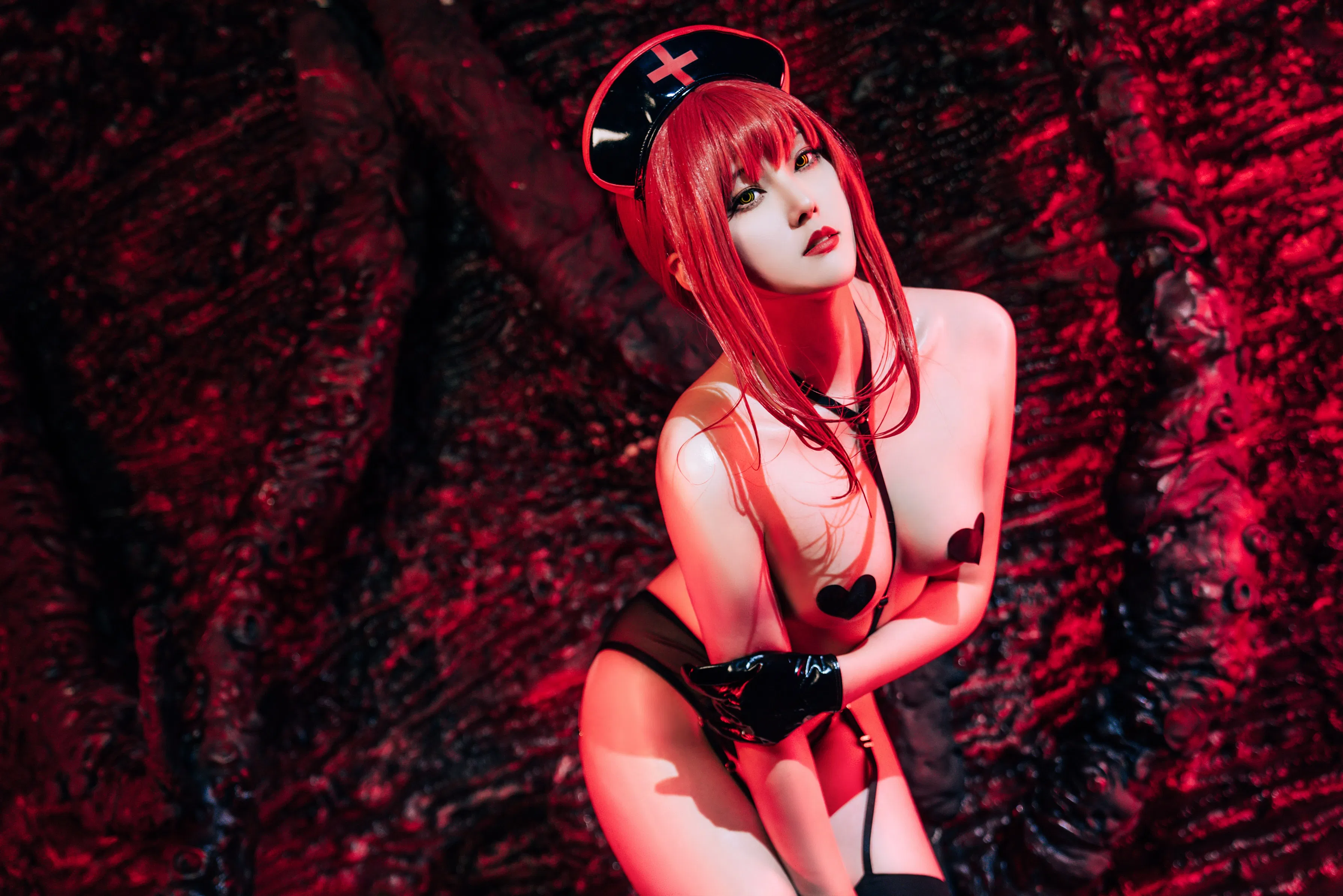 [Cosplay] Natsuko夏夏子 - 玛奇玛护士