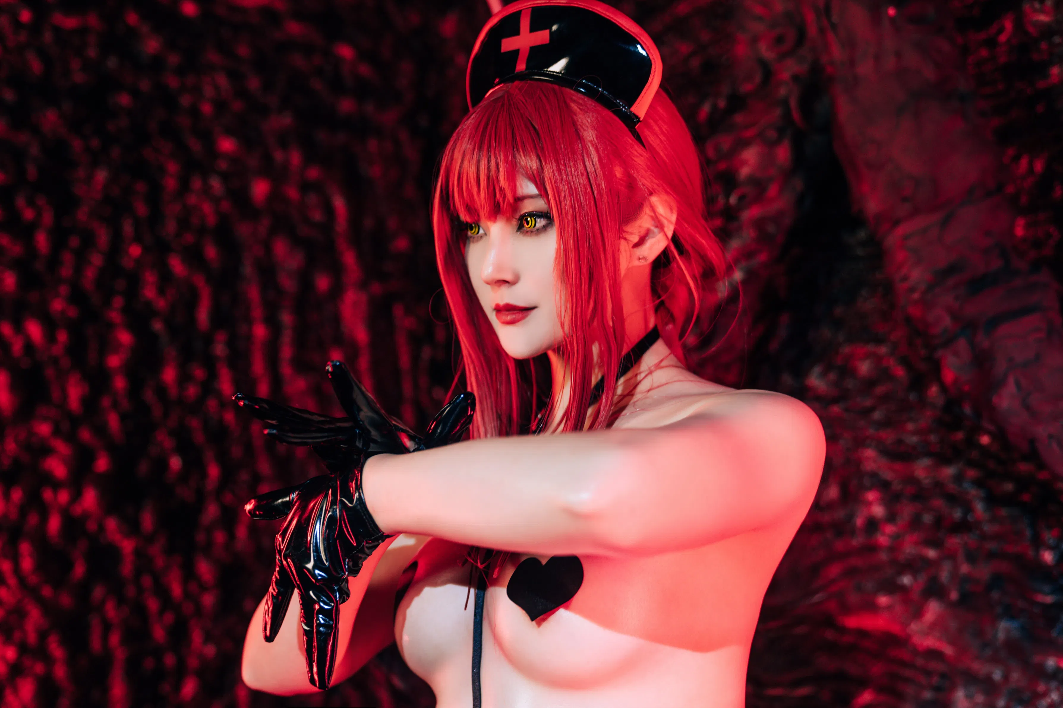 [Cosplay] Natsuko夏夏子 - 玛奇玛护士