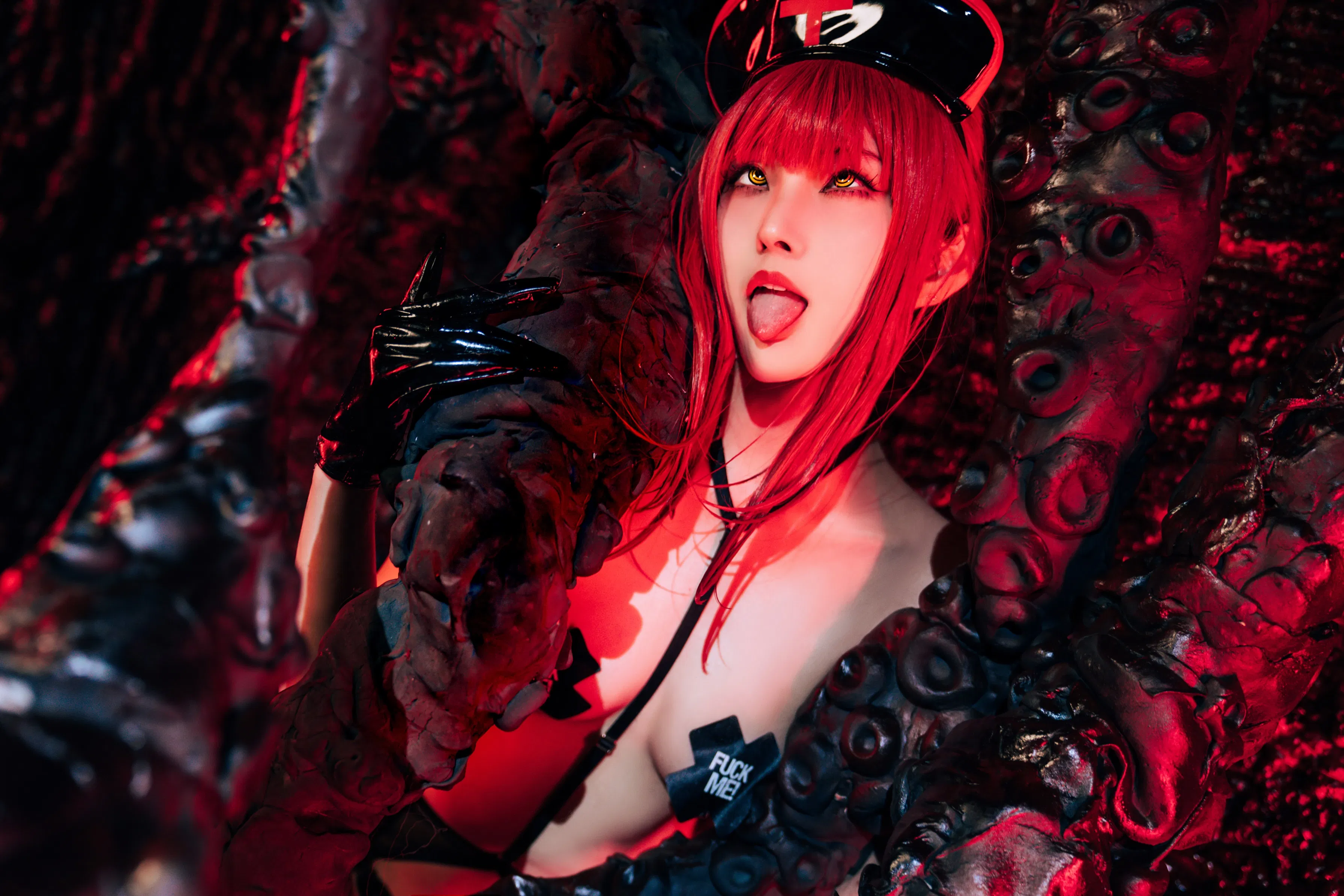 [Cosplay] Natsuko夏夏子 - 玛奇玛护士