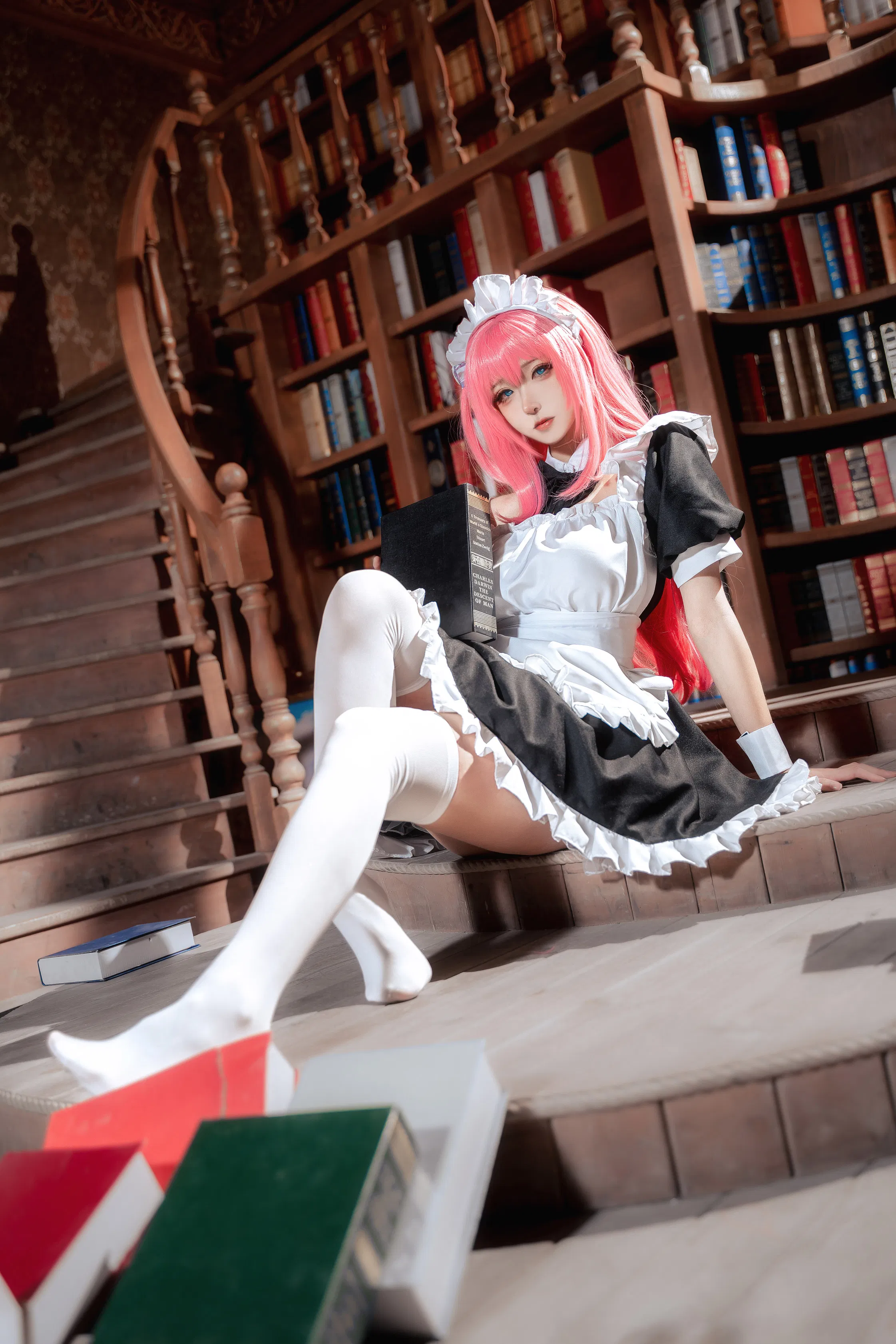 [Cosplay] Seya-狮砸 - 孤独摇滚 后藤一里 女仆