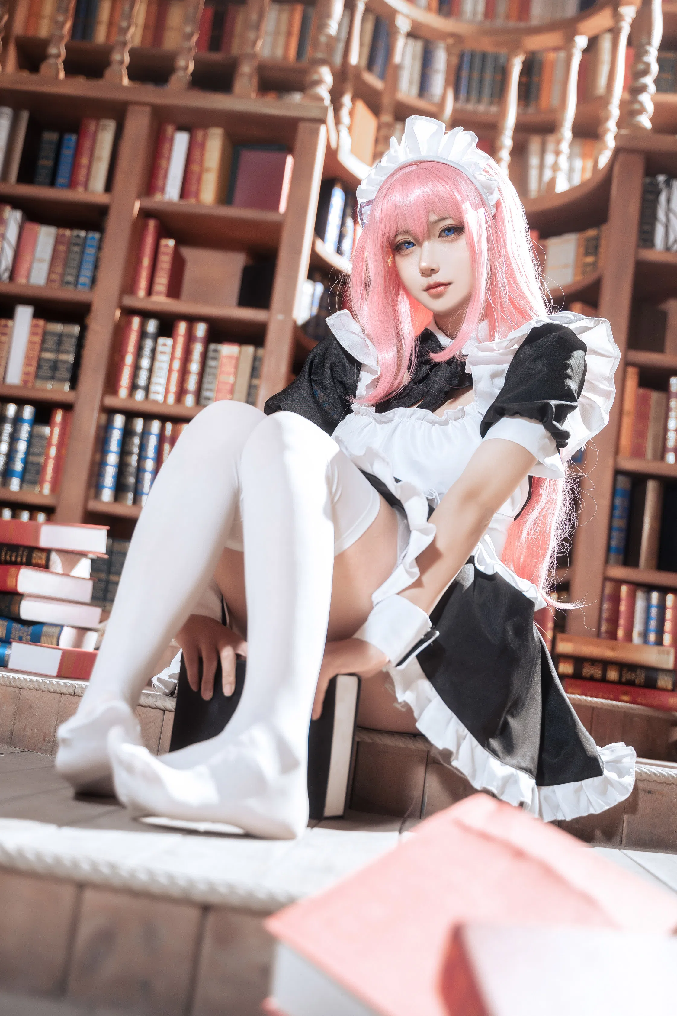 [Cosplay] Seya-狮砸 - 孤独摇滚 后藤一里 女仆