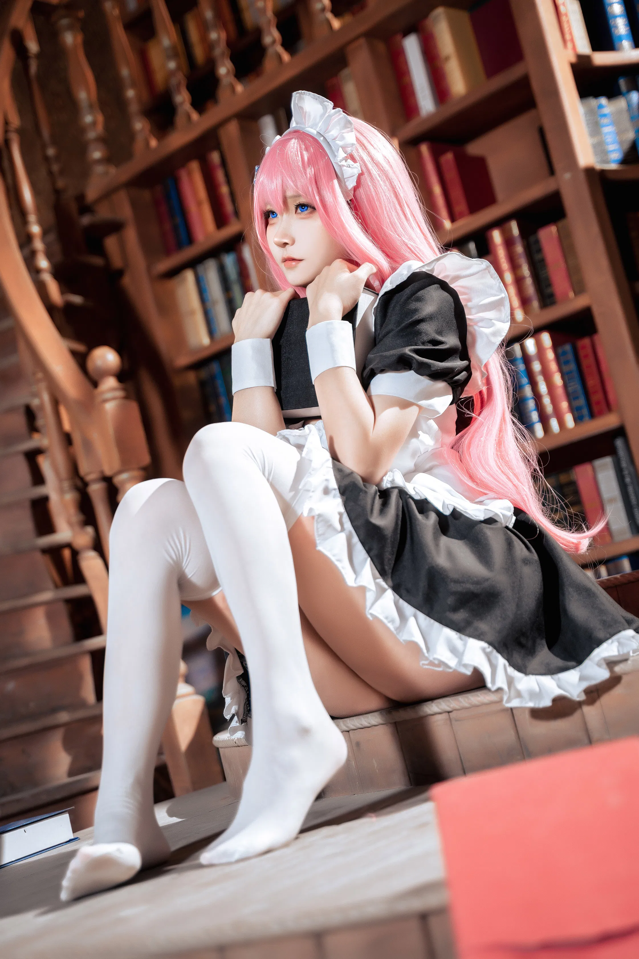 [Cosplay] Seya-狮砸 - 孤独摇滚 后藤一里 女仆