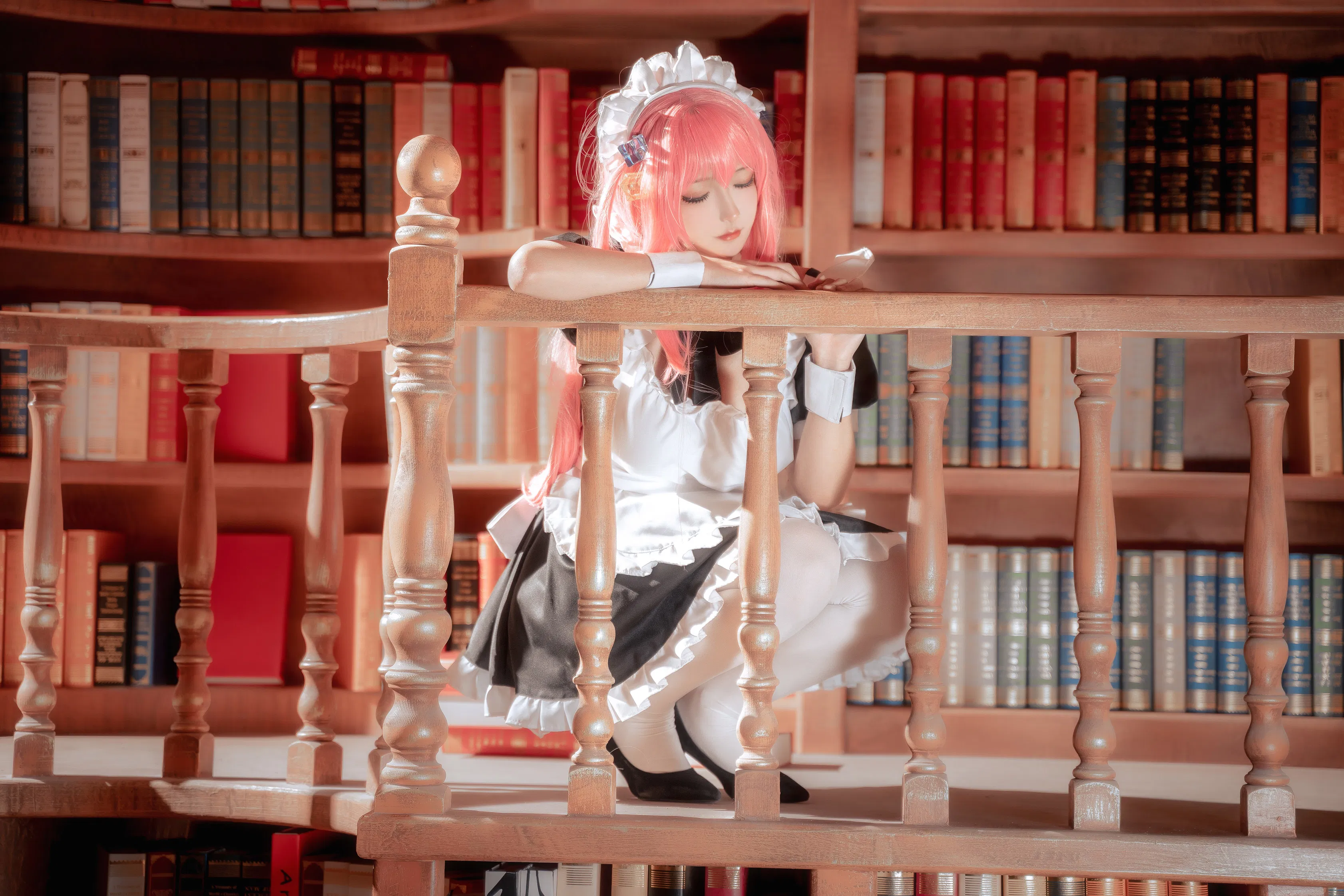 [Cosplay] Seya-狮砸 - 孤独摇滚 后藤一里 女仆