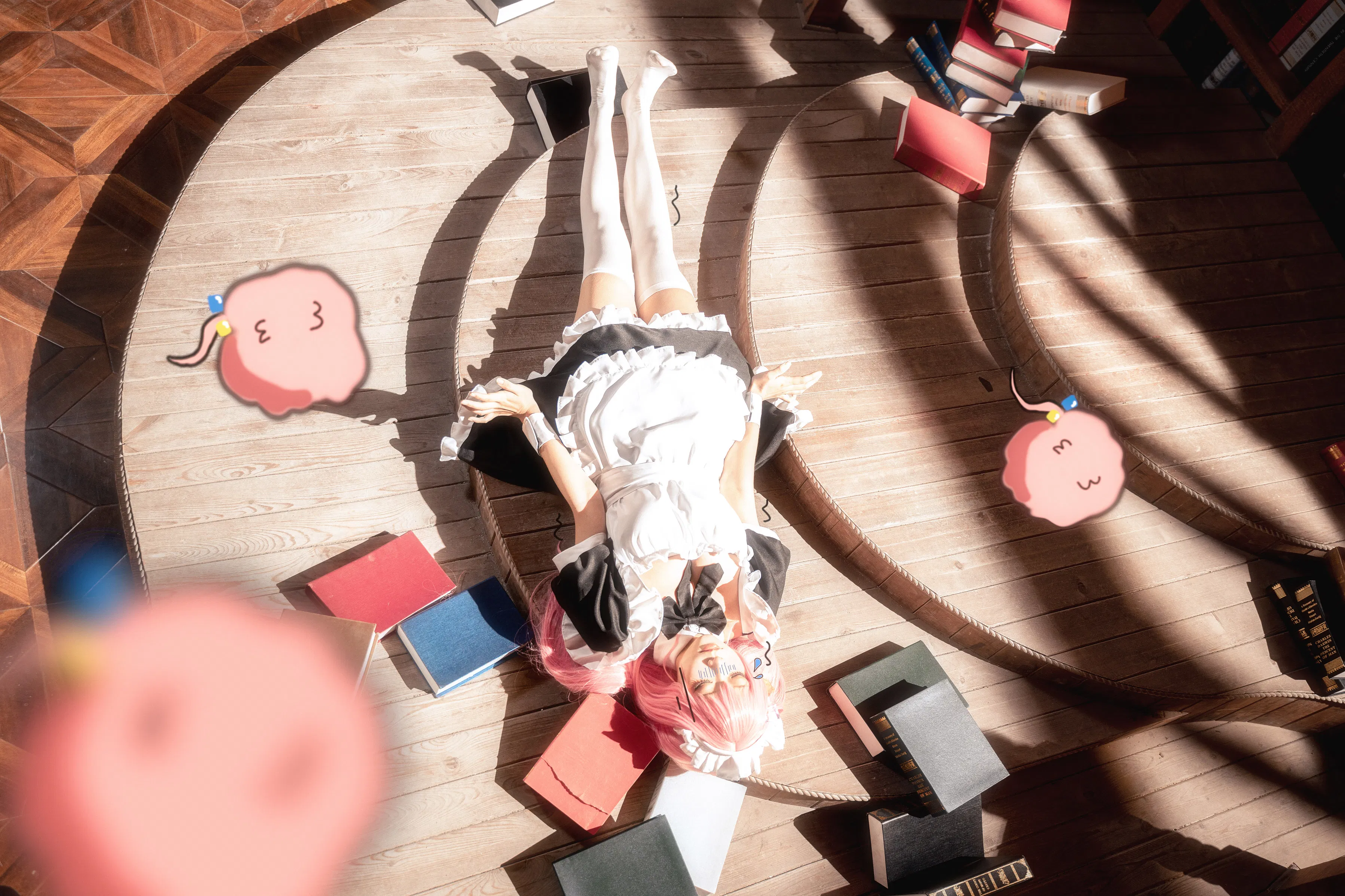 [Cosplay] Seya-狮砸 - 孤独摇滚 后藤一里 女仆