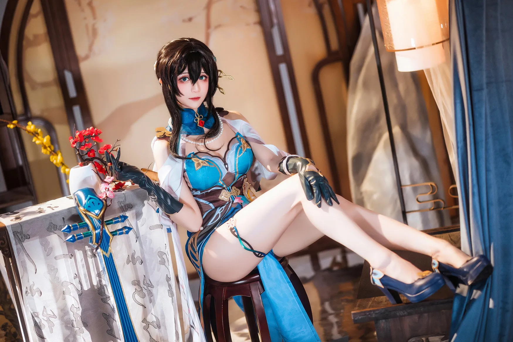 [Cosplay] Tomoyo酱 - Star Dome Railway Ruan Mei 星穹铁道 阮梅