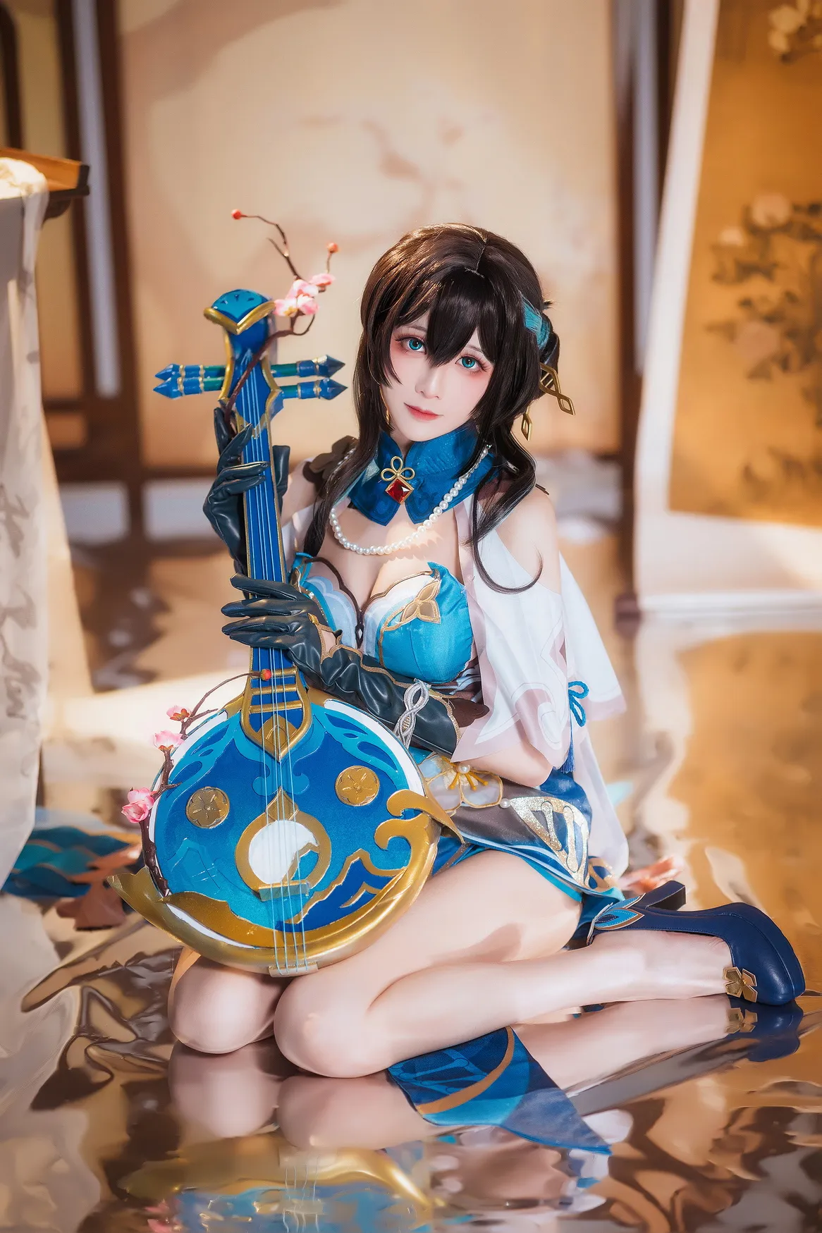 [Cosplay] Tomoyo酱 – Star Dome Railway Ruan Mei 星穹铁道 阮梅