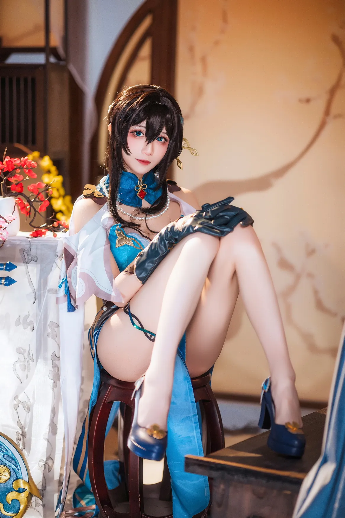 [Cosplay] Tomoyo酱 - Star Dome Railway Ruan Mei 星穹铁道 阮梅