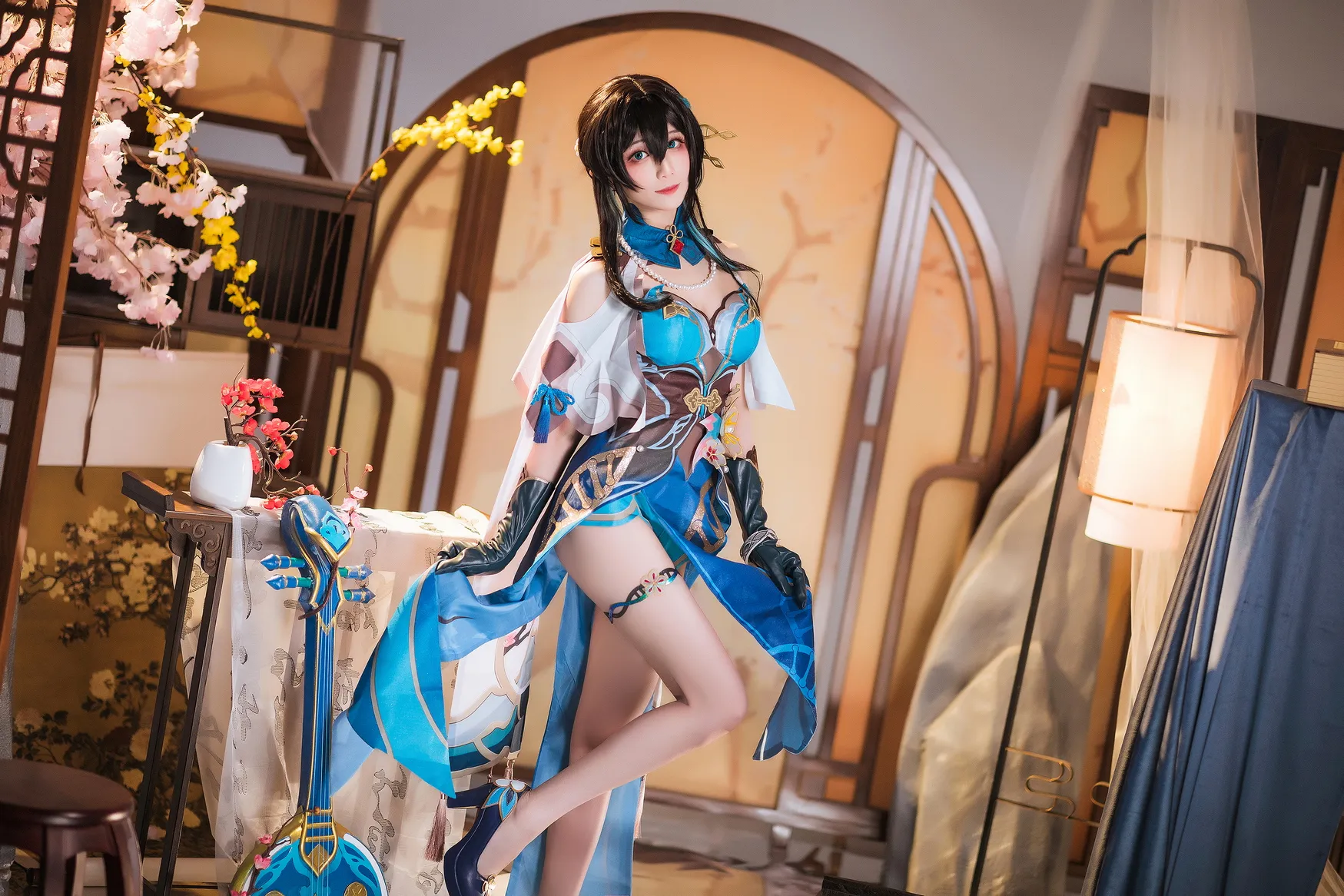 [Cosplay] Tomoyo酱 - Star Dome Railway Ruan Mei 星穹铁道 阮梅