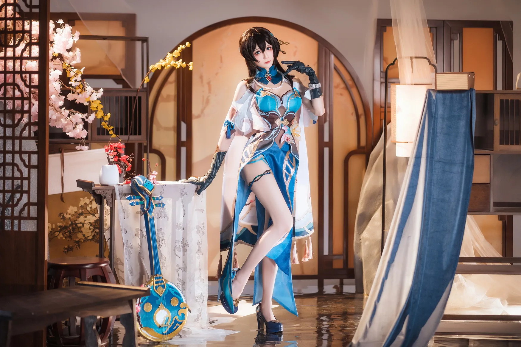 [Cosplay] Tomoyo酱 - Star Dome Railway Ruan Mei 星穹铁道 阮梅