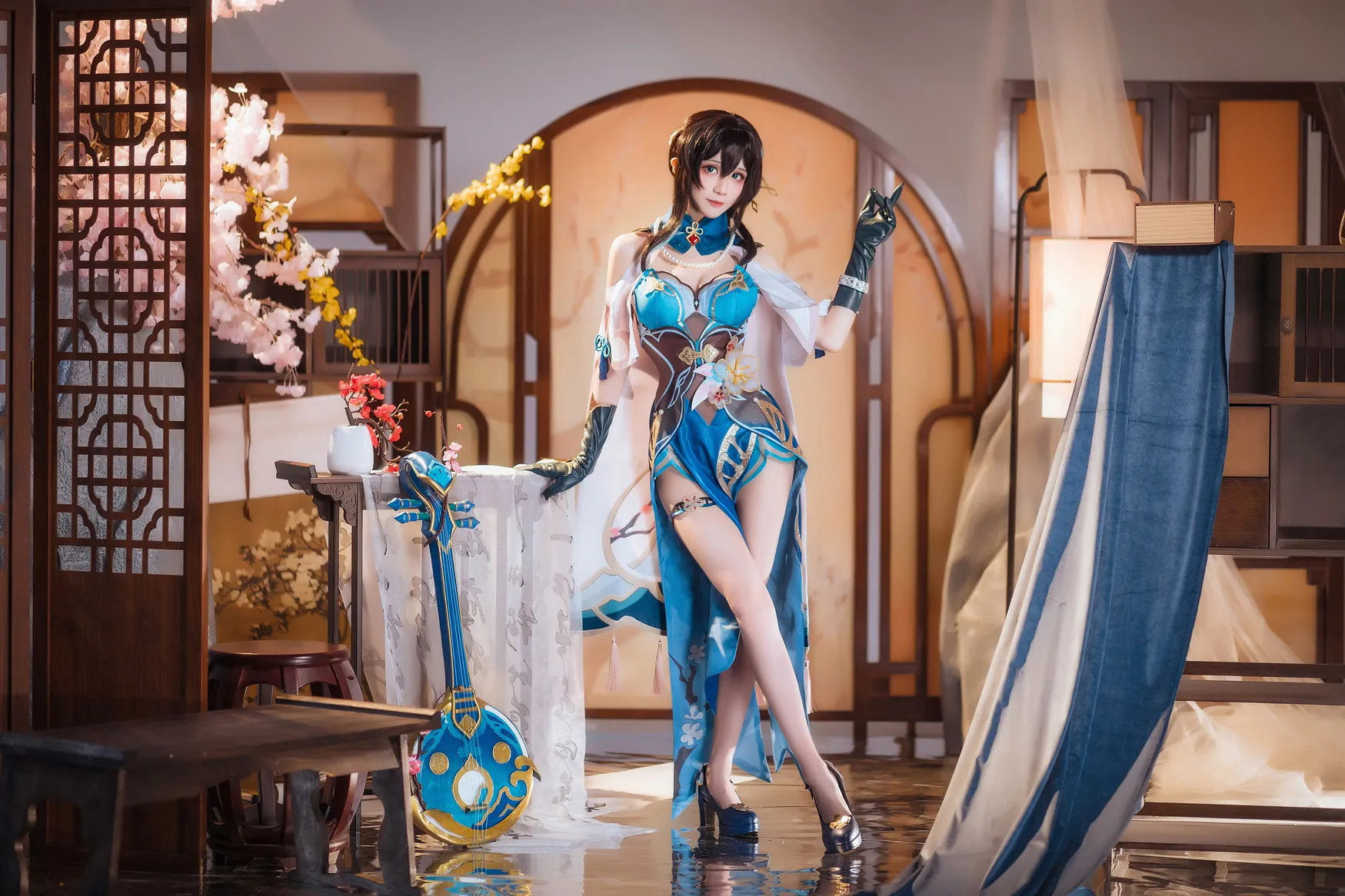 [Cosplay] Tomoyo酱 - Star Dome Railway Ruan Mei 星穹铁道 阮梅