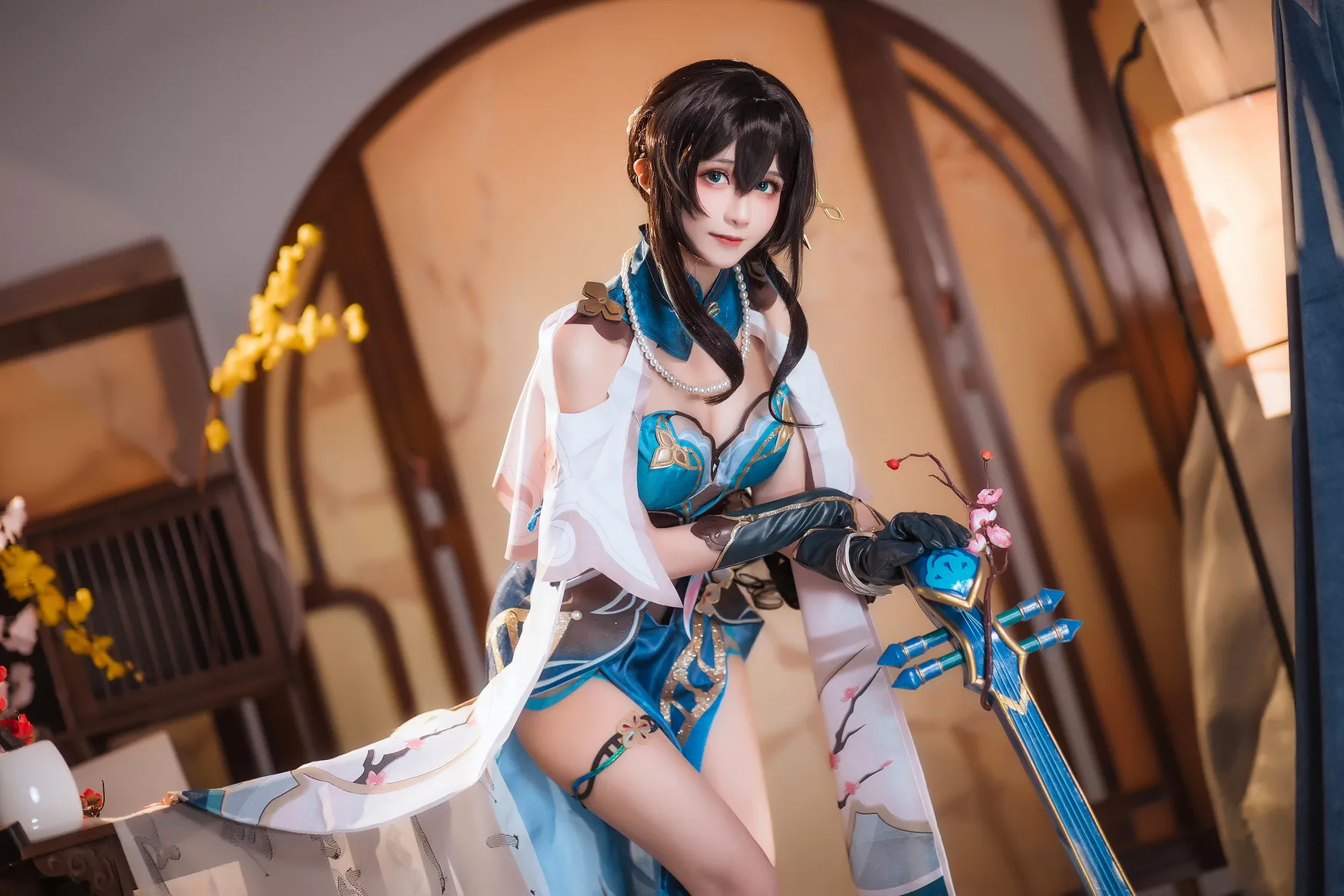 [Cosplay] Tomoyo酱 - Star Dome Railway Ruan Mei 星穹铁道 阮梅