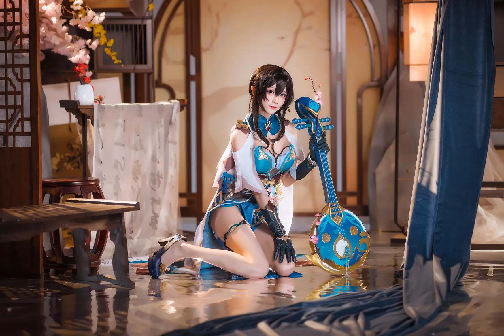 [Cosplay] Tomoyo酱 - Star Dome Railway Ruan Mei 星穹铁道 阮梅