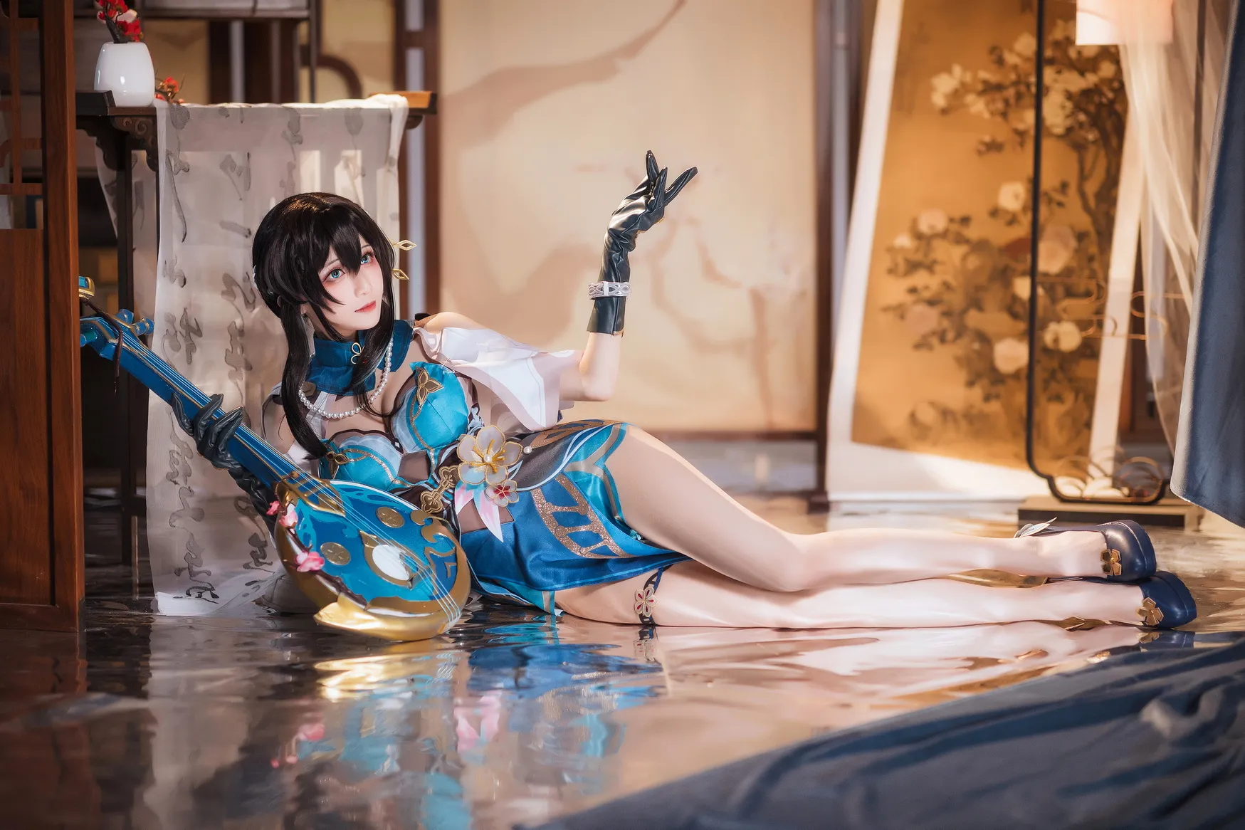 [Cosplay] Tomoyo酱 - Star Dome Railway Ruan Mei 星穹铁道 阮梅