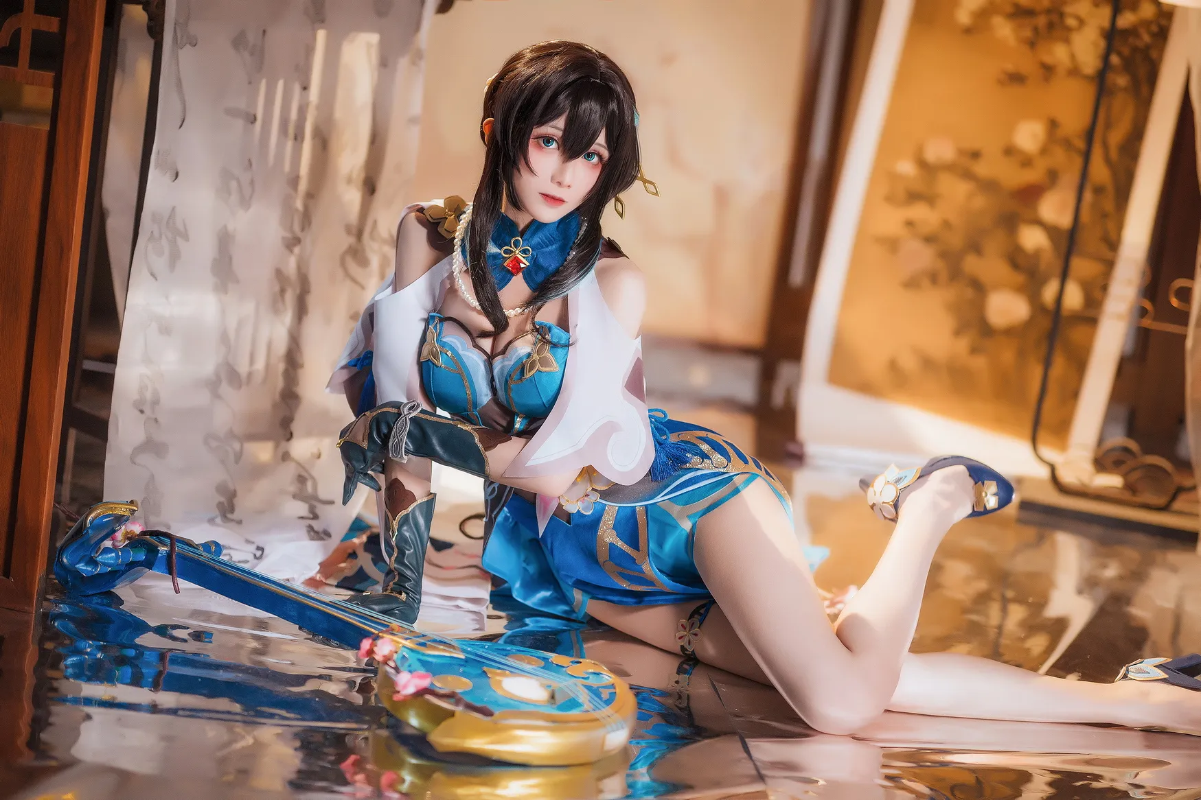 [Cosplay] Tomoyo酱 - Star Dome Railway Ruan Mei 星穹铁道 阮梅