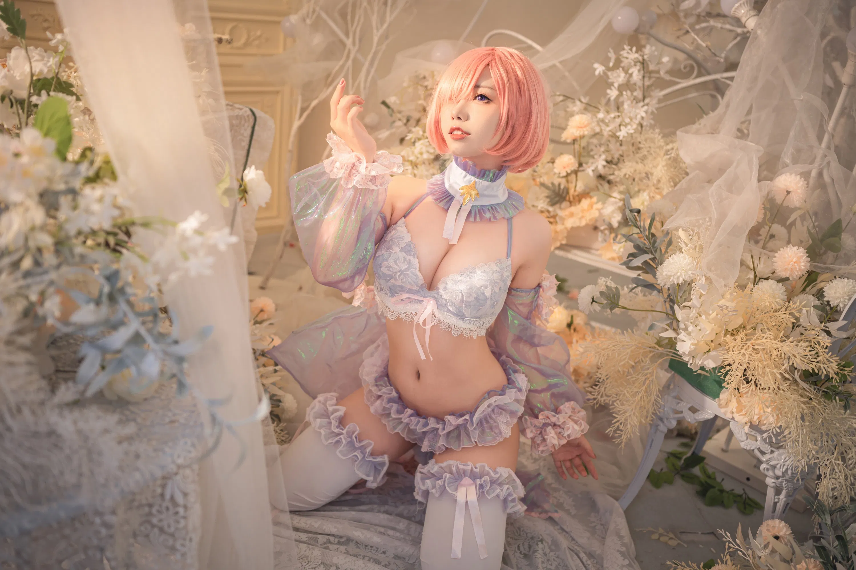 [Cosplay] Yibeibuchi 一北亦北 - Mashu Fan Service 玛修同人服