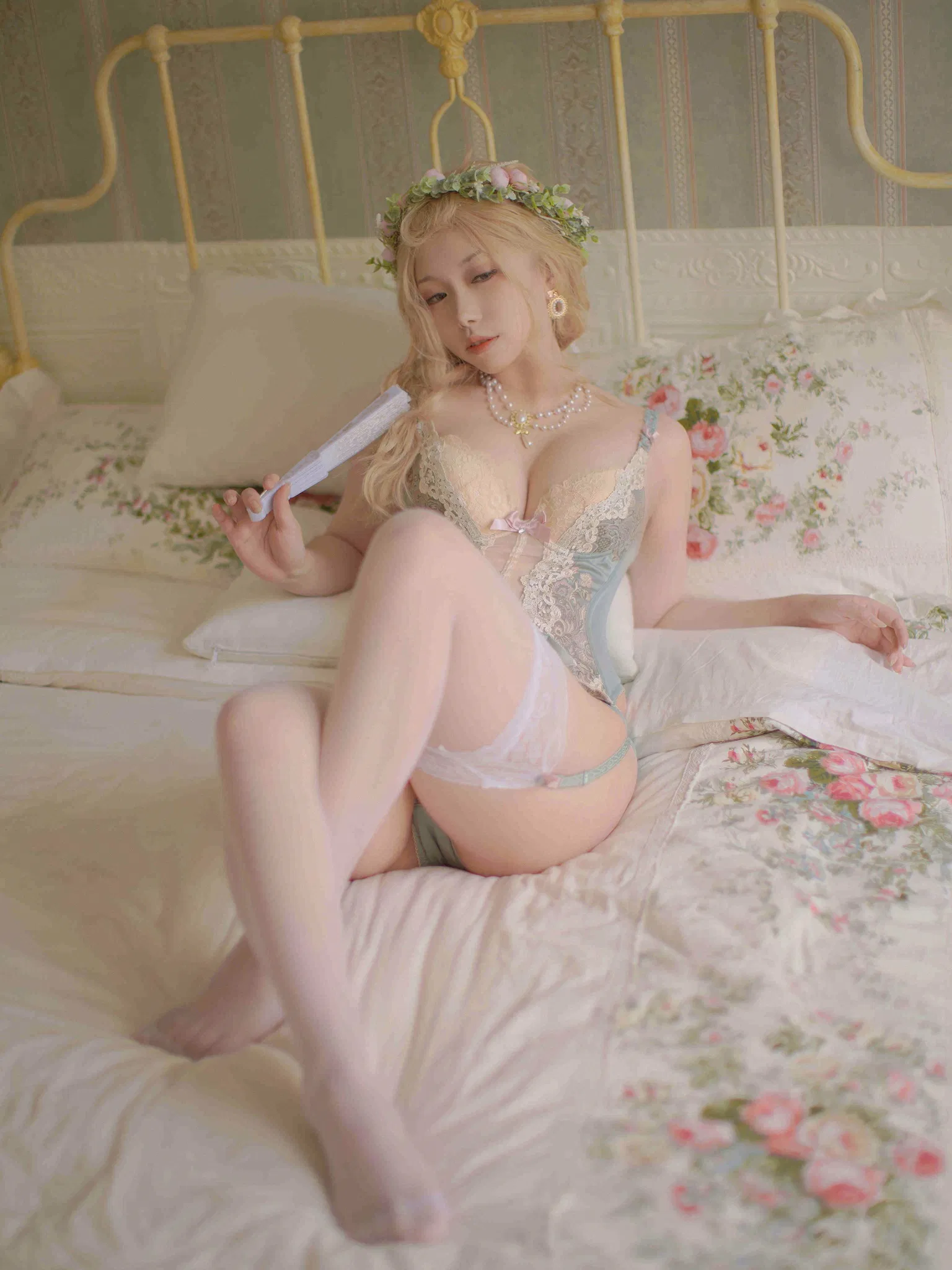 [Cosplay] Yibeibuchi 一北亦北 - Rococo Corset Edition 洛可可时代 束身衣版