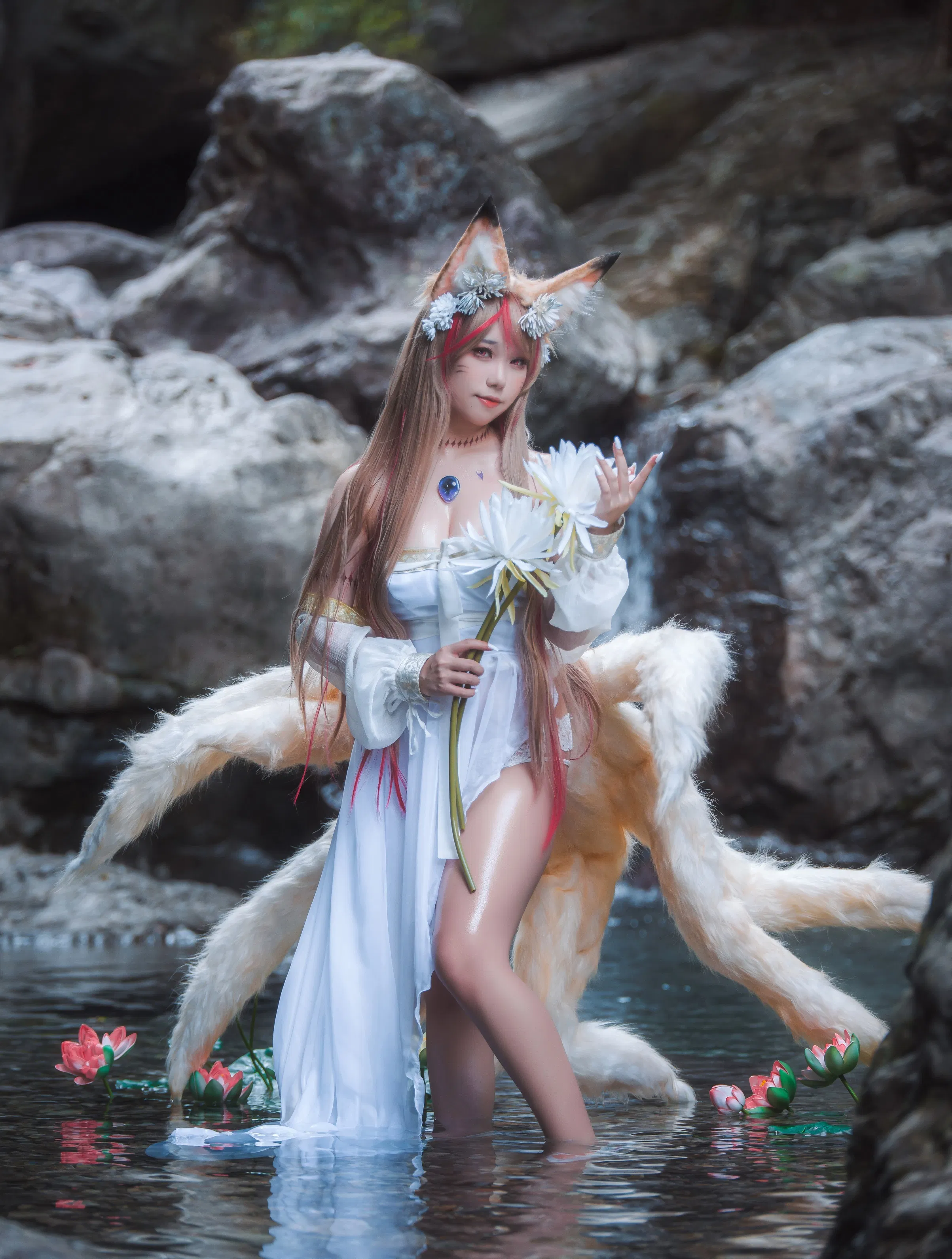 [Cosplay] Yibeibuchi 一北亦北 - Tamamo-mae Raw Hide 玉藻前原皮