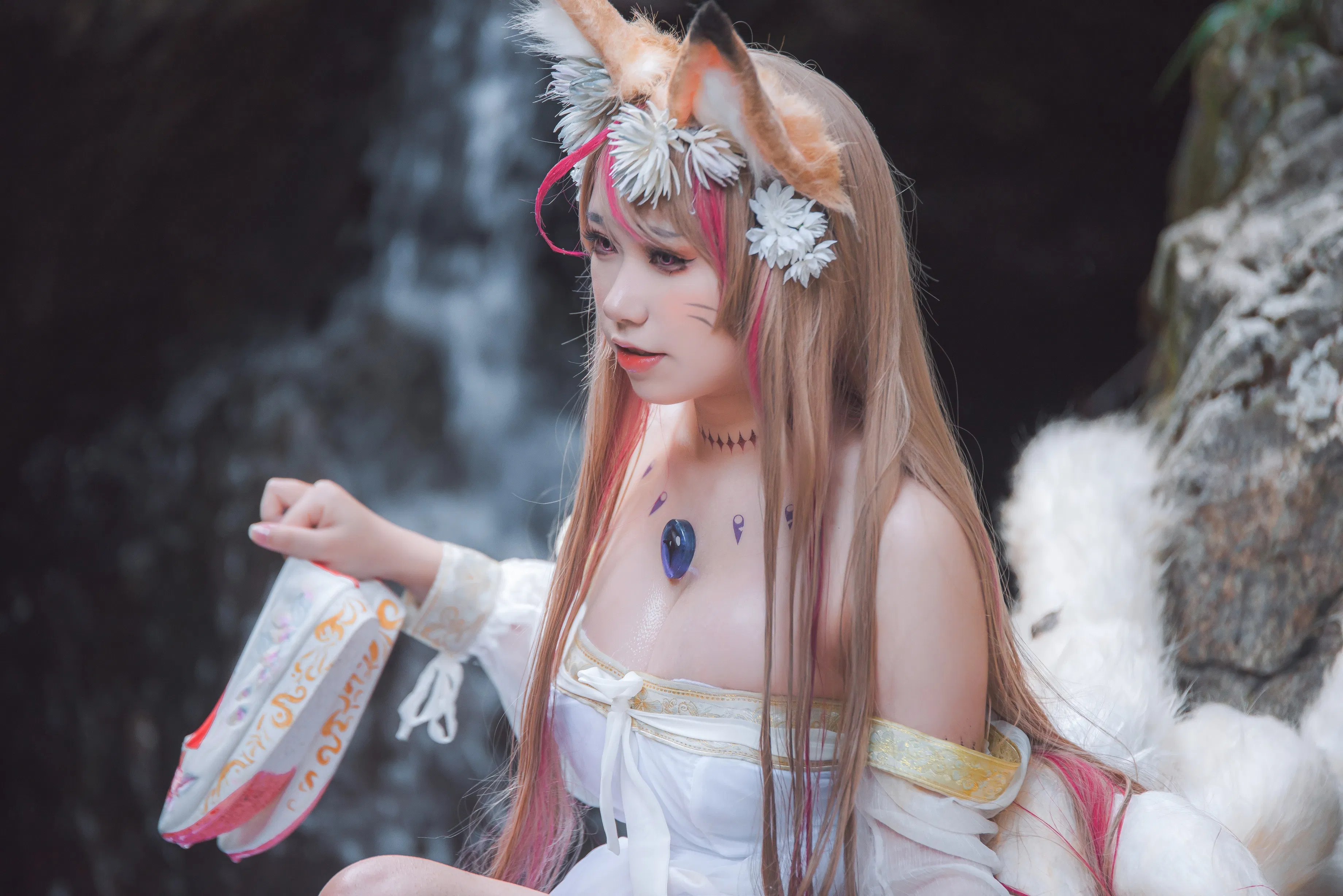 [Cosplay] Yibeibuchi 一北亦北 - Tamamo-mae Raw Hide 玉藻前原皮