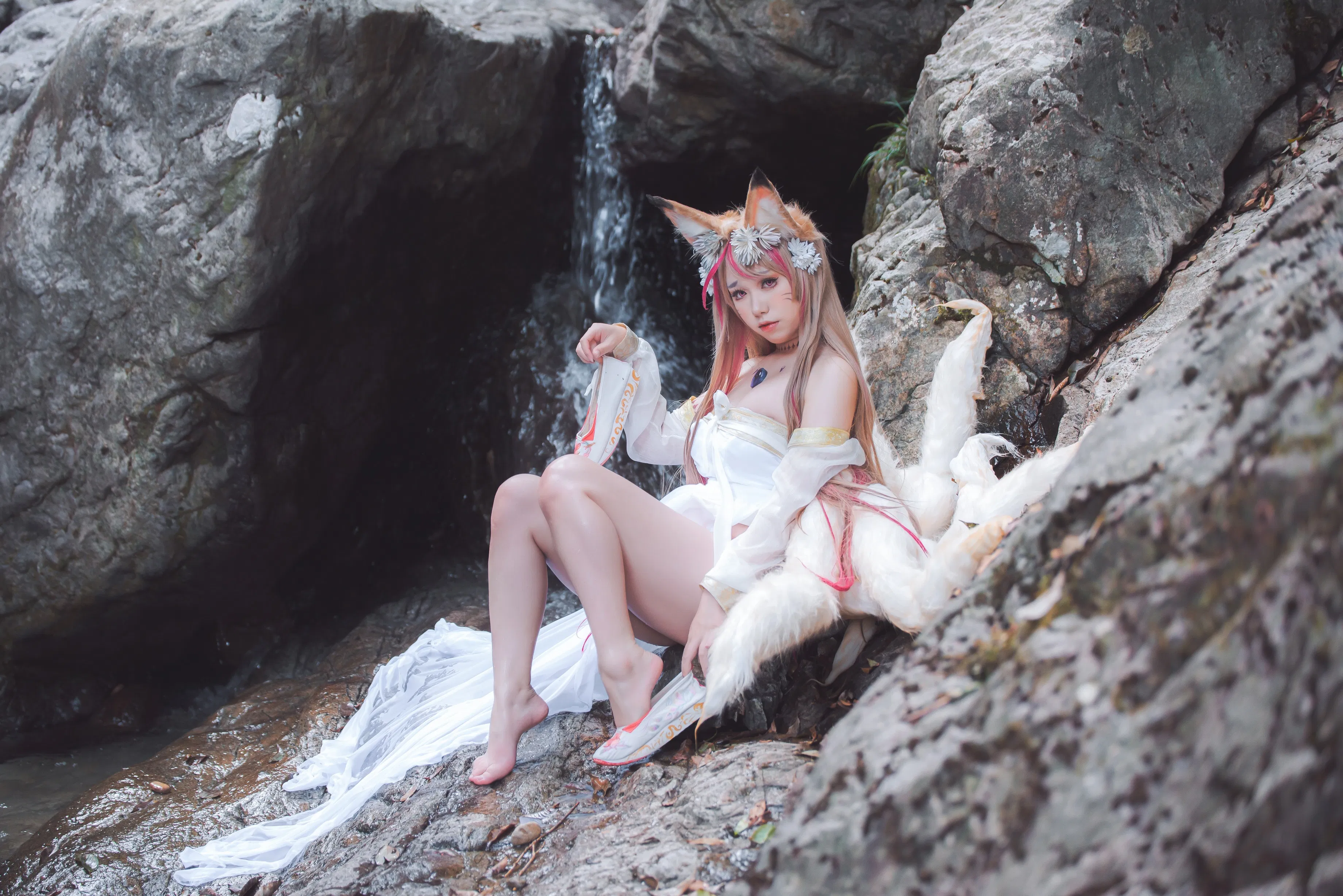 [Cosplay] Yibeibuchi 一北亦北 - Tamamo-mae Raw Hide 玉藻前原皮