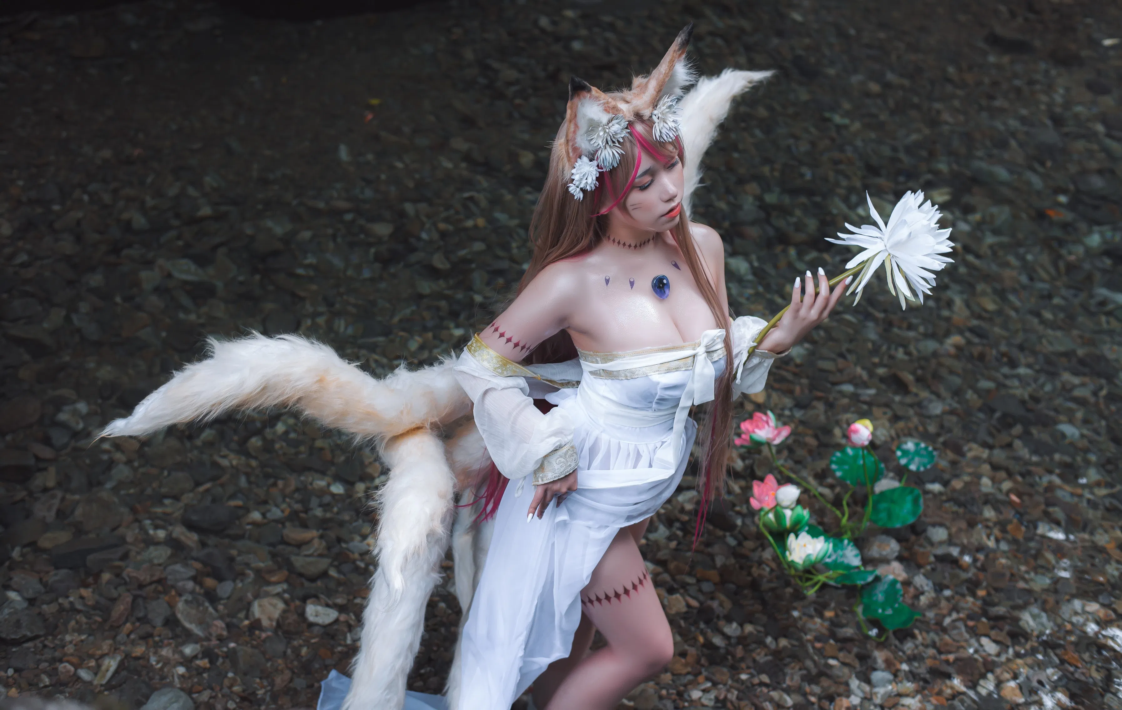 [Cosplay] Yibeibuchi 一北亦北 - Tamamo-mae Raw Hide 玉藻前原皮