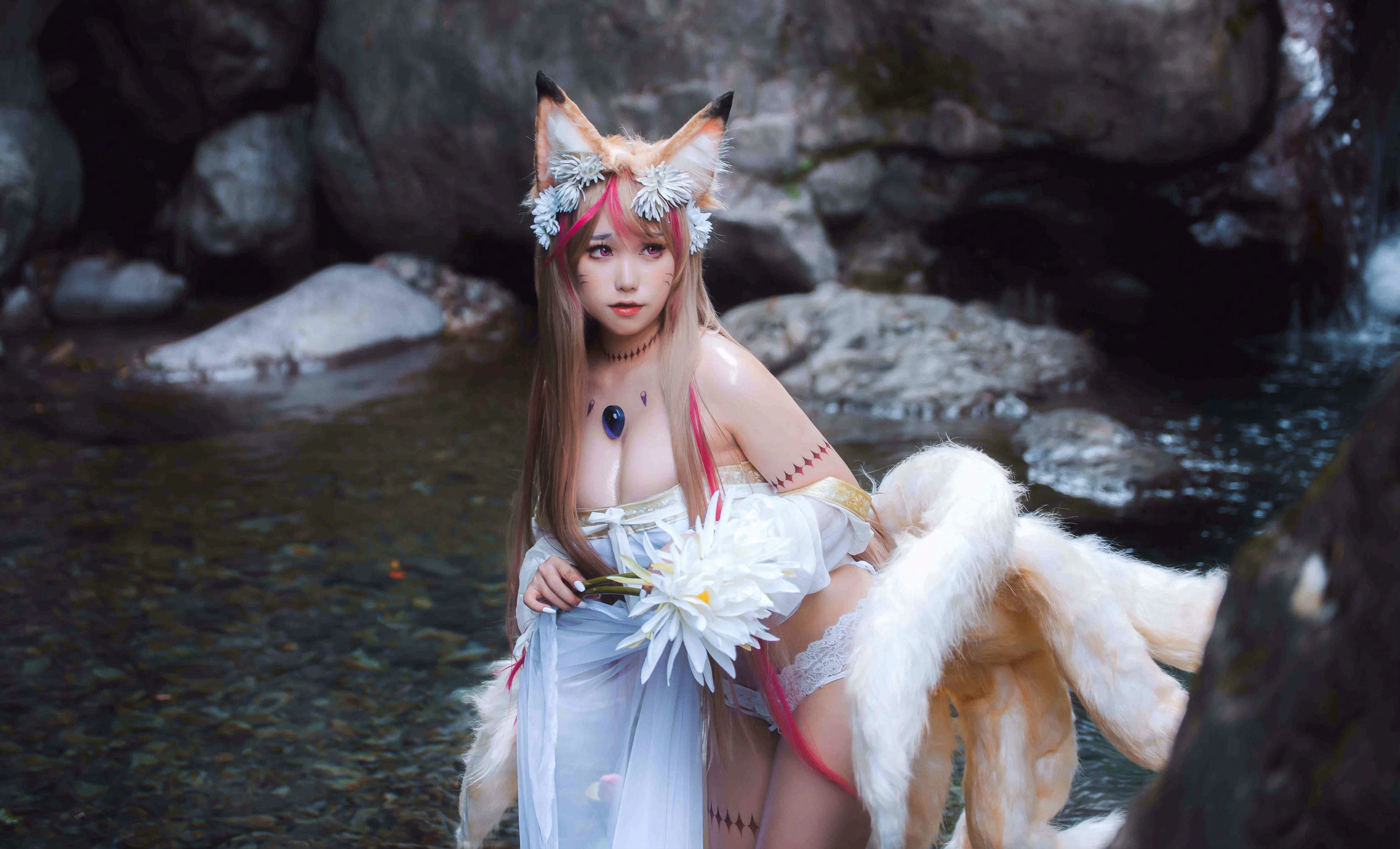 [Cosplay] Yibeibuchi 一北亦北 - Tamamo-mae Raw Hide 玉藻前原皮