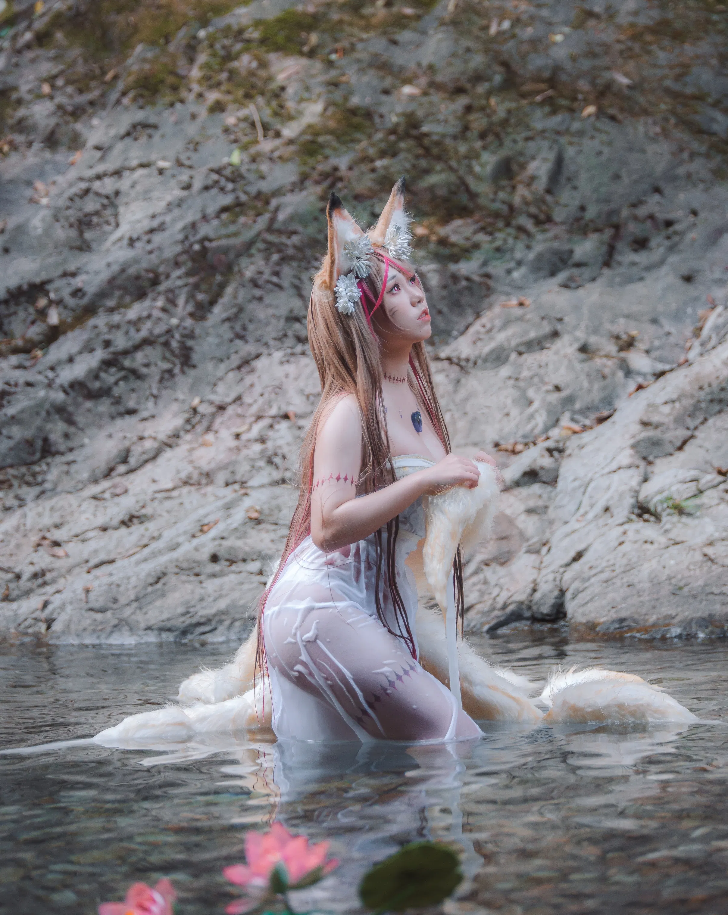 [Cosplay] Yibeibuchi 一北亦北 - Tamamo-mae Raw Hide 玉藻前原皮