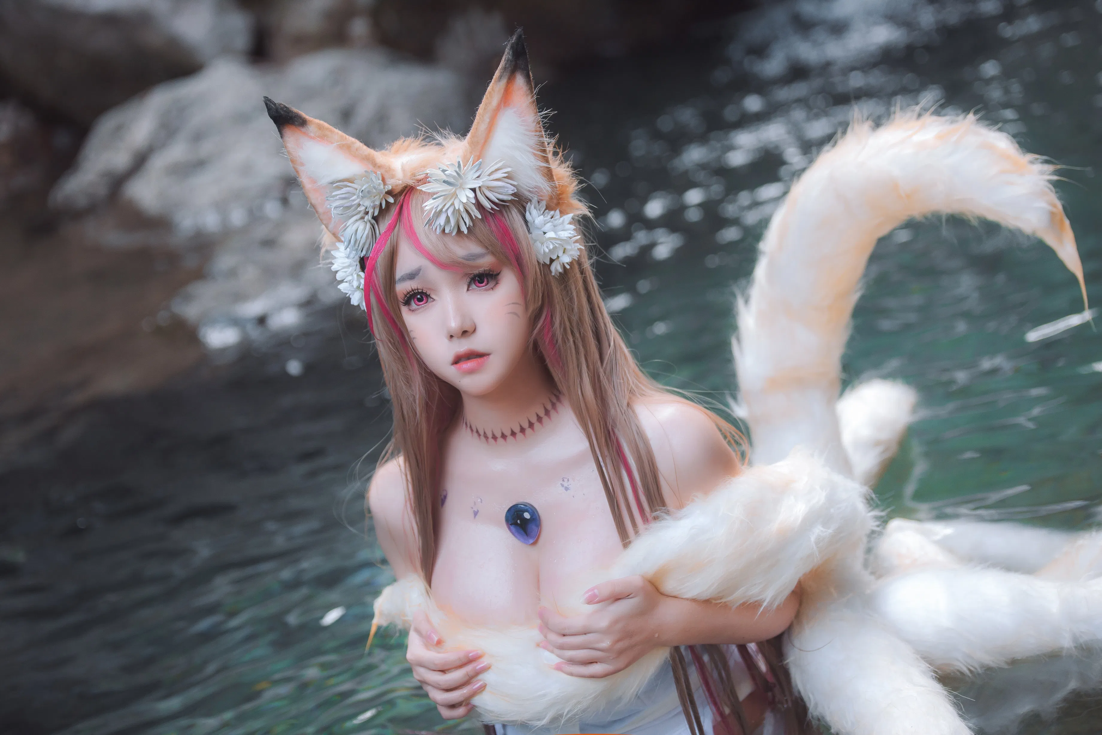 [Cosplay] Yibeibuchi 一北亦北 - Tamamo-mae Raw Hide 玉藻前原皮