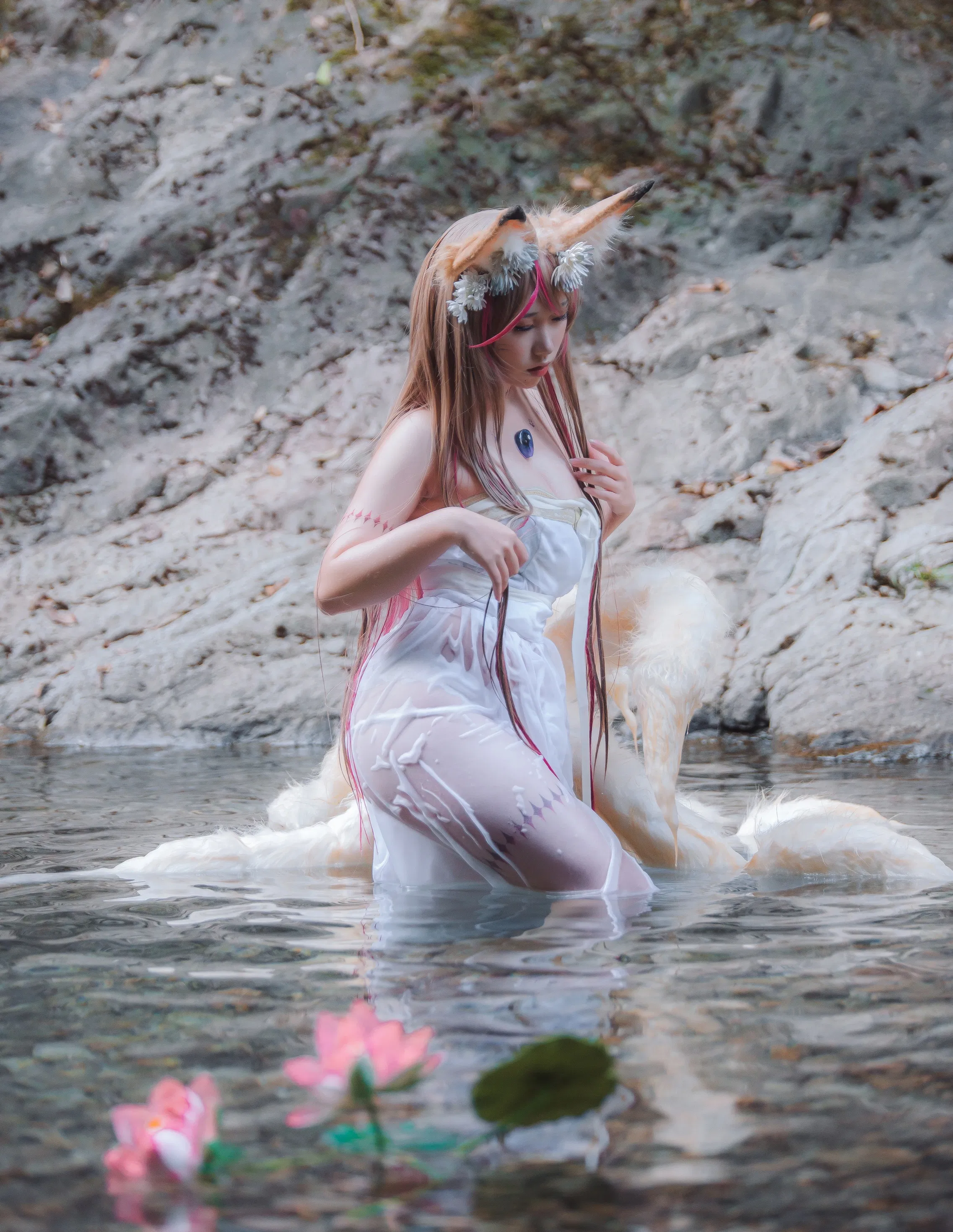 [Cosplay] Yibeibuchi 一北亦北 - Tamamo-mae Raw Hide 玉藻前原皮