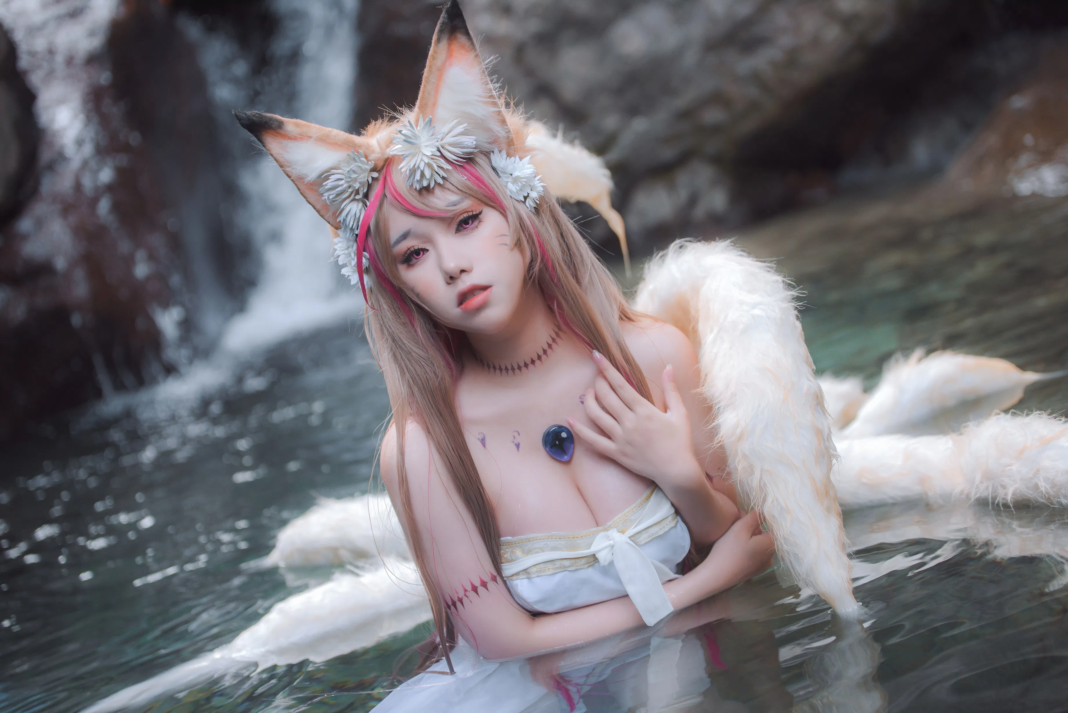 [Cosplay] Yibeibuchi 一北亦北 - Tamamo-mae Raw Hide 玉藻前原皮
