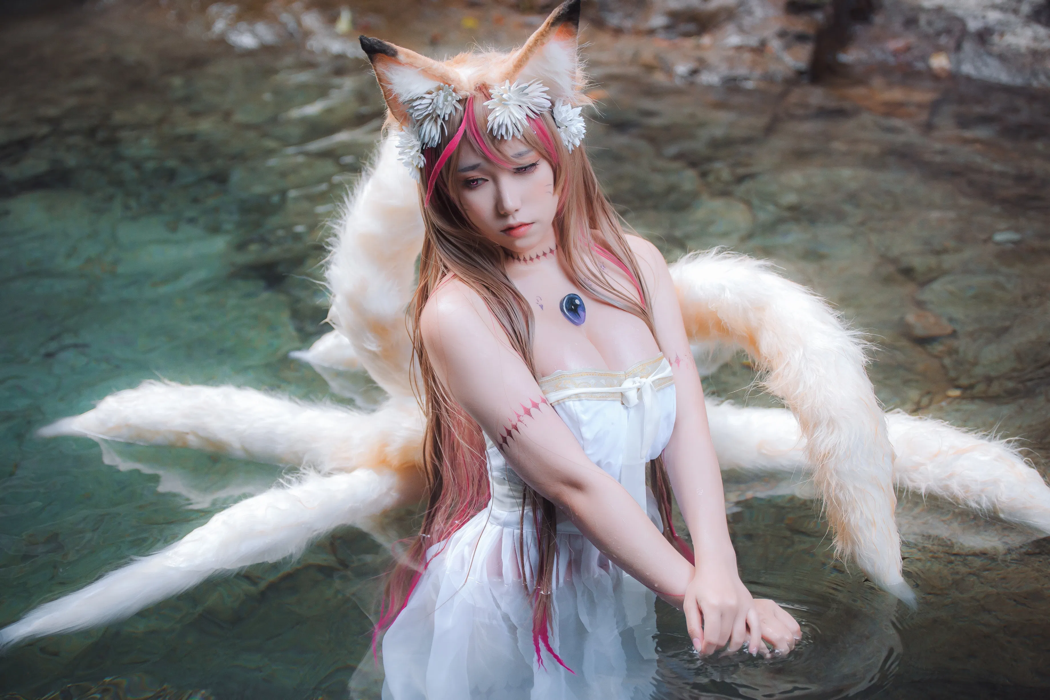 [Cosplay] Yibeibuchi 一北亦北 - Tamamo-mae Raw Hide 玉藻前原皮