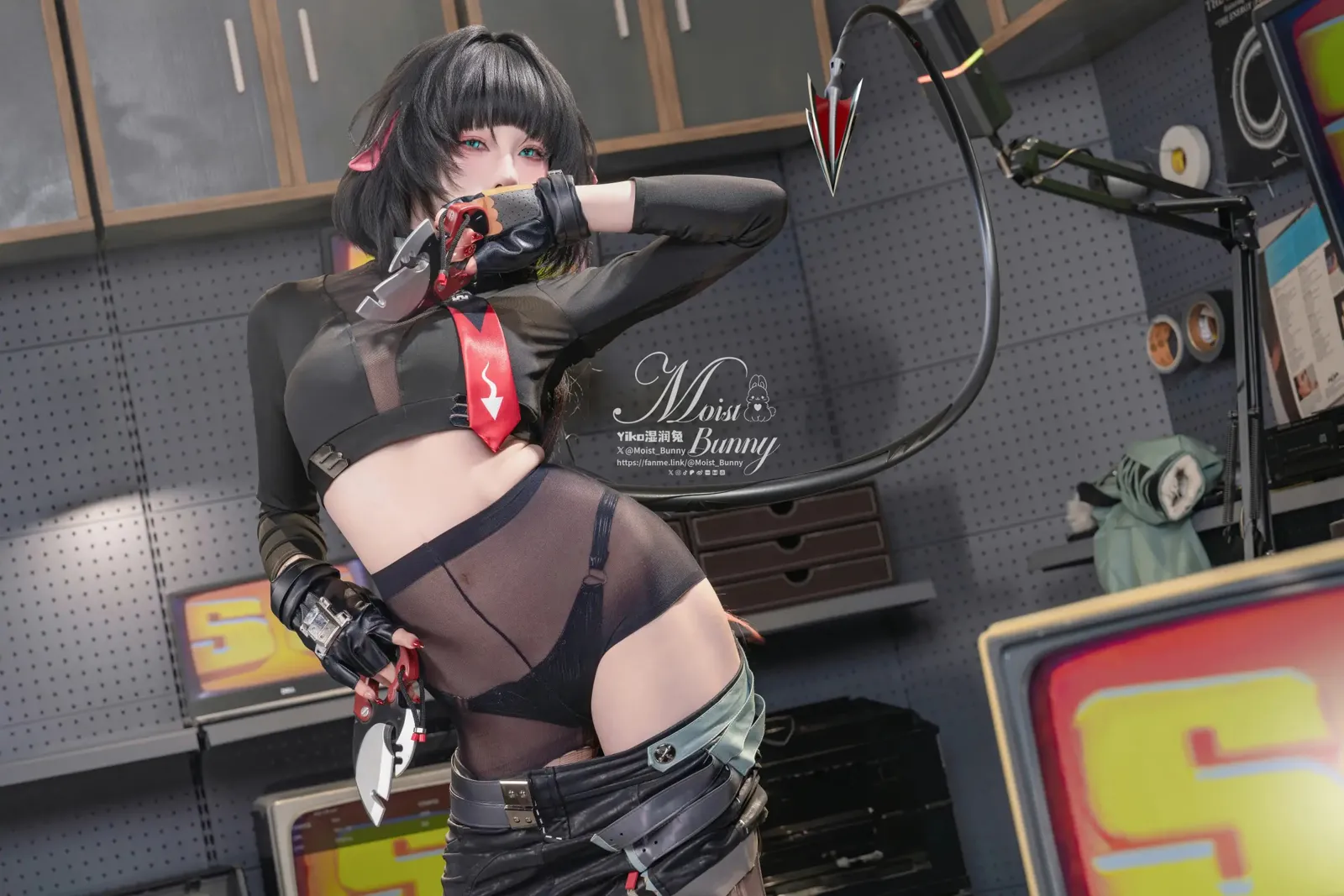 [Cosplay] Yiko湿润兔 25.05月 简 杜 Mr.TAXI