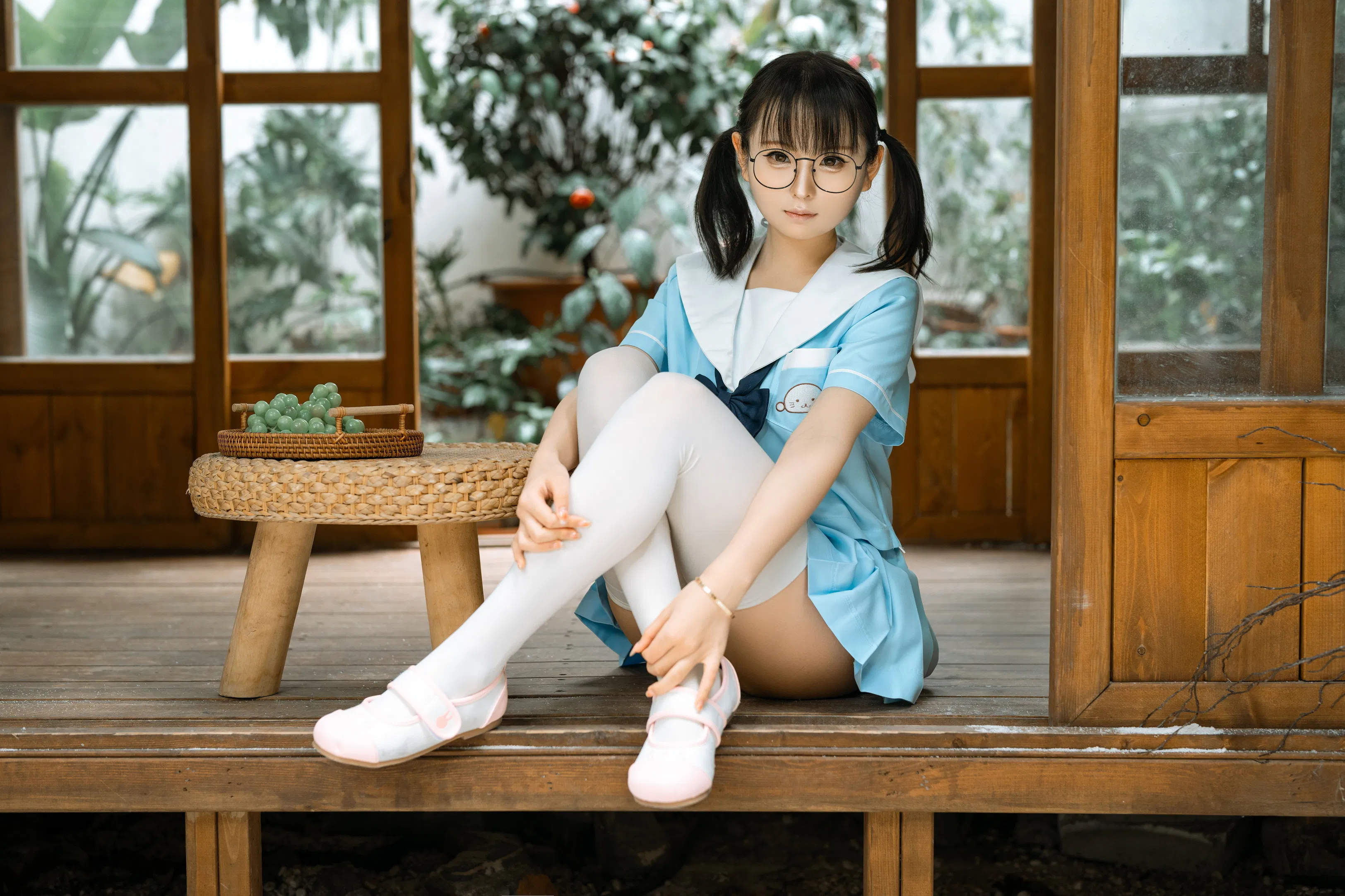 [Cosplay] Yosuzu Lingyi 幼水铃衣 - Twin Ponytails 双马尾
