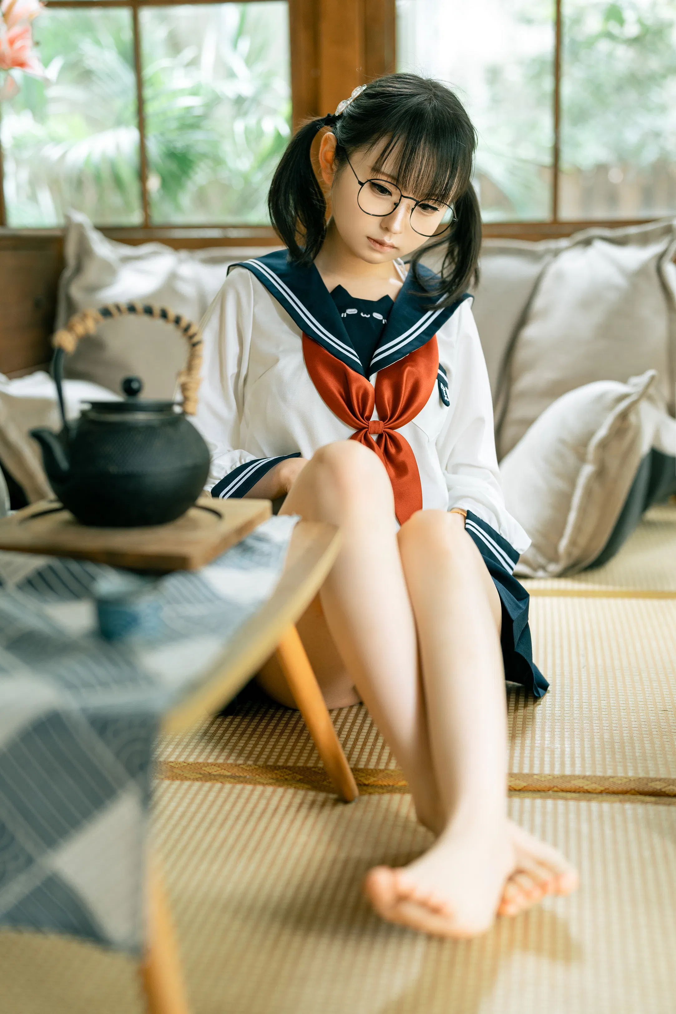 [Cosplay] Yosuzu Lingyi 幼水铃衣 - Twin Ponytails 双马尾