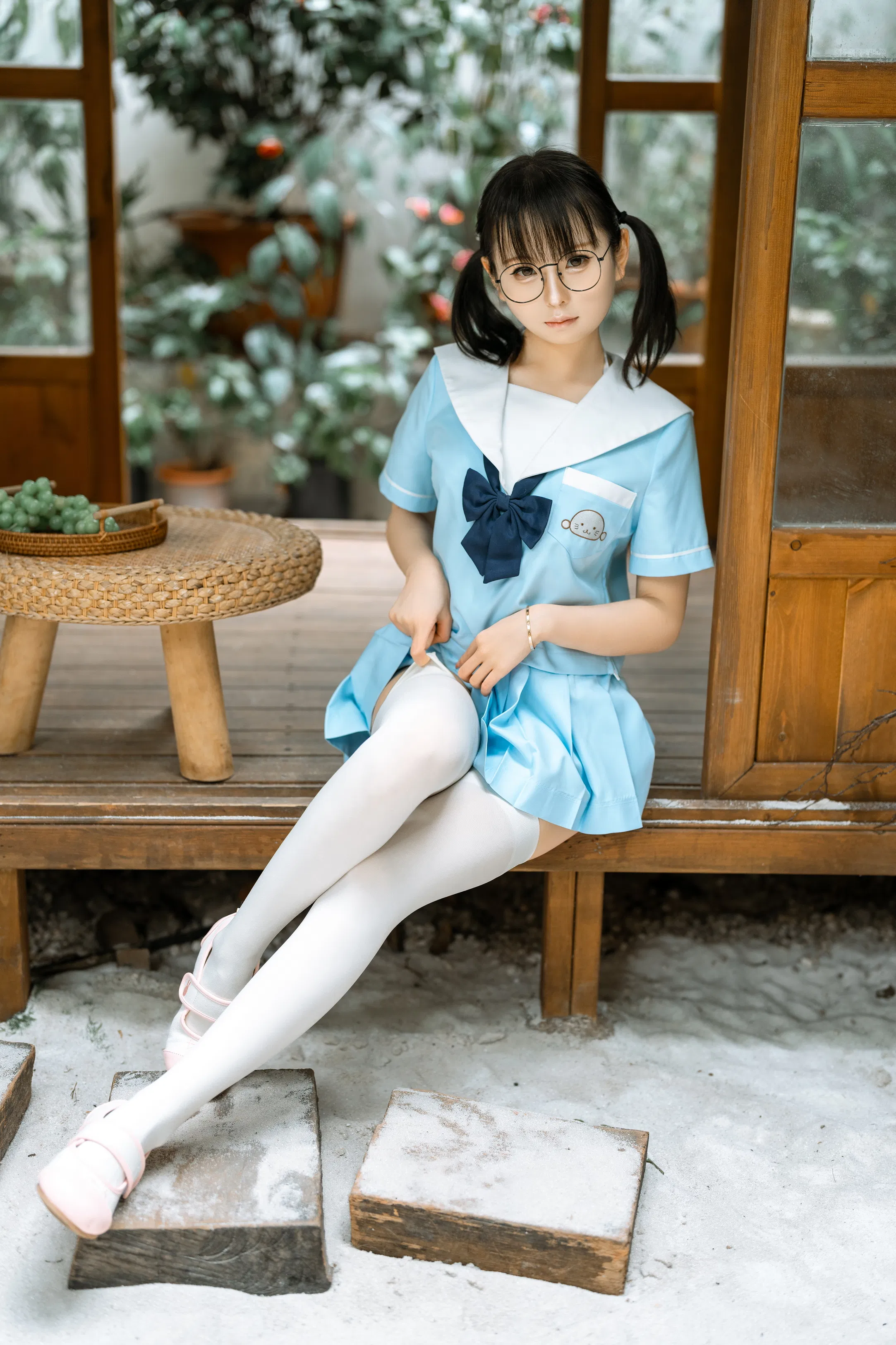 [Cosplay] Yosuzu Lingyi 幼水铃衣 - Twin Ponytails 双马尾